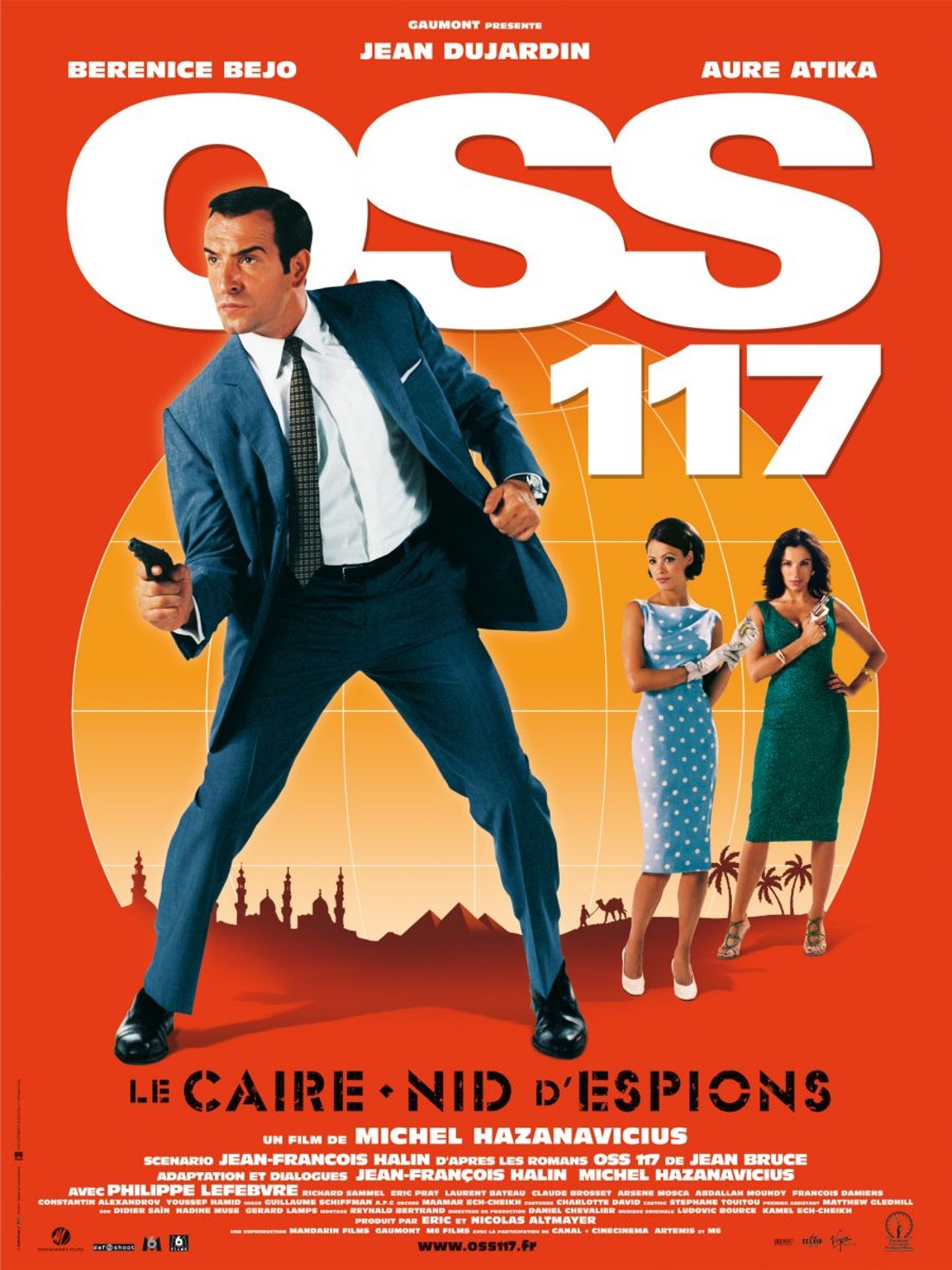 affiche du film OSS 117 : Le Caire, nid d'espions