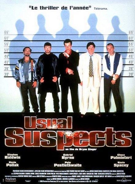 affiche du film Usual Suspects