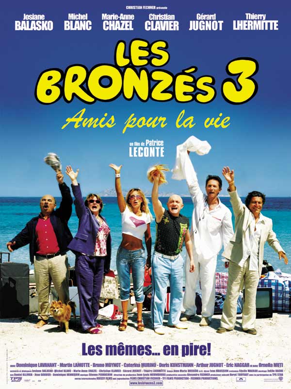 affiche du film Les Bronzés 3 : Amis pour la vie