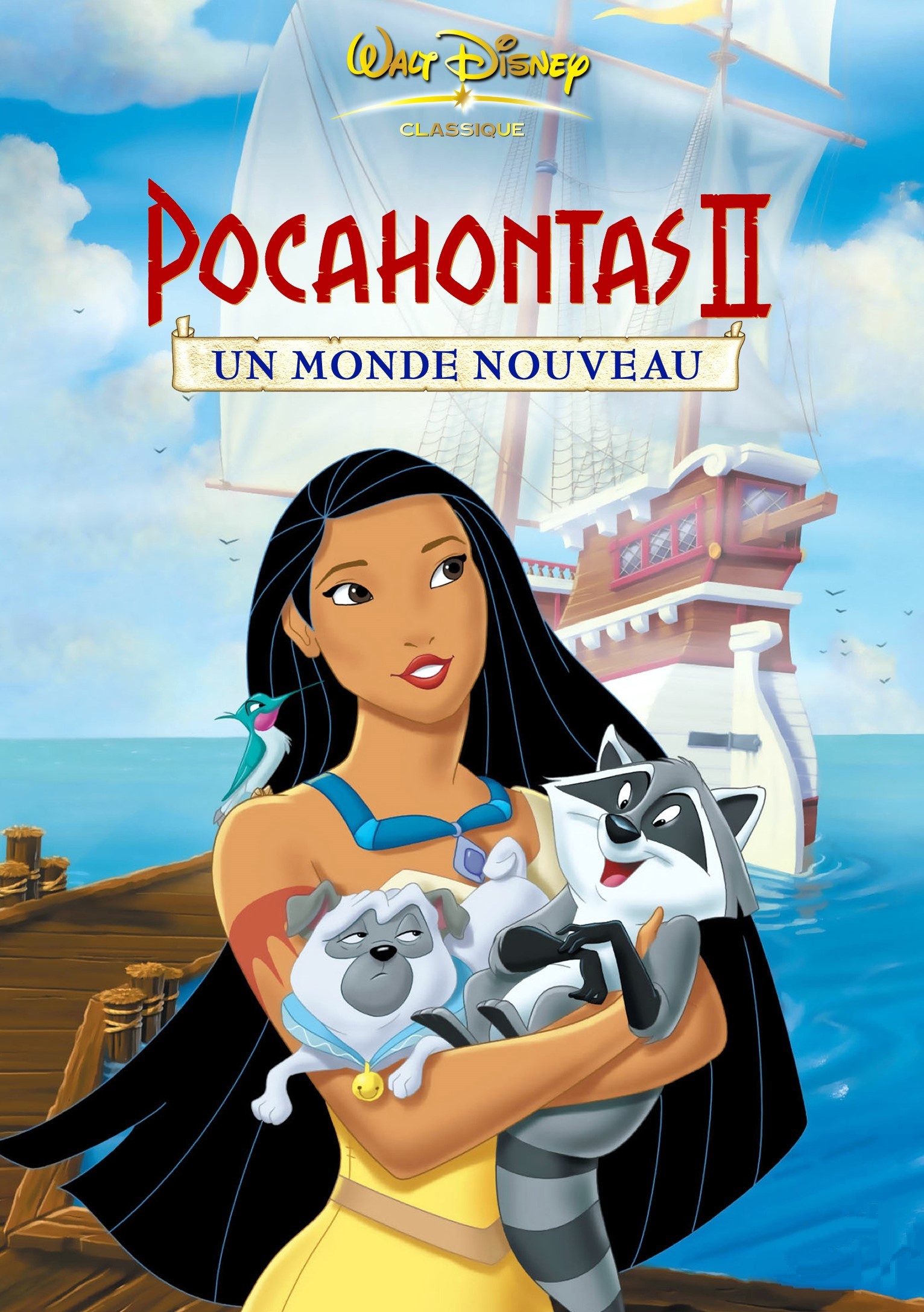 affiche du film Pocahontas II : Un monde nouveau