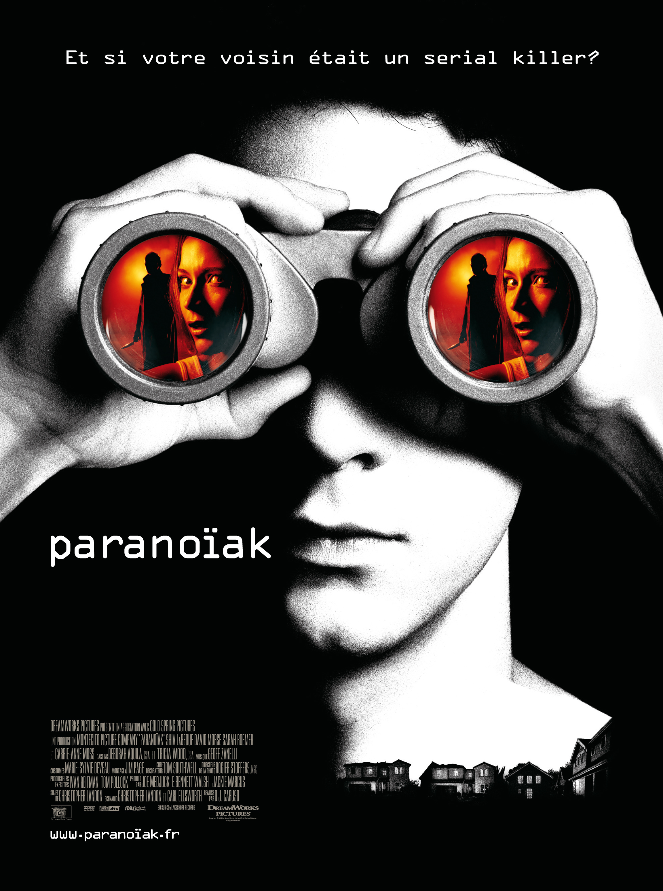 affiche du film Paranoïak