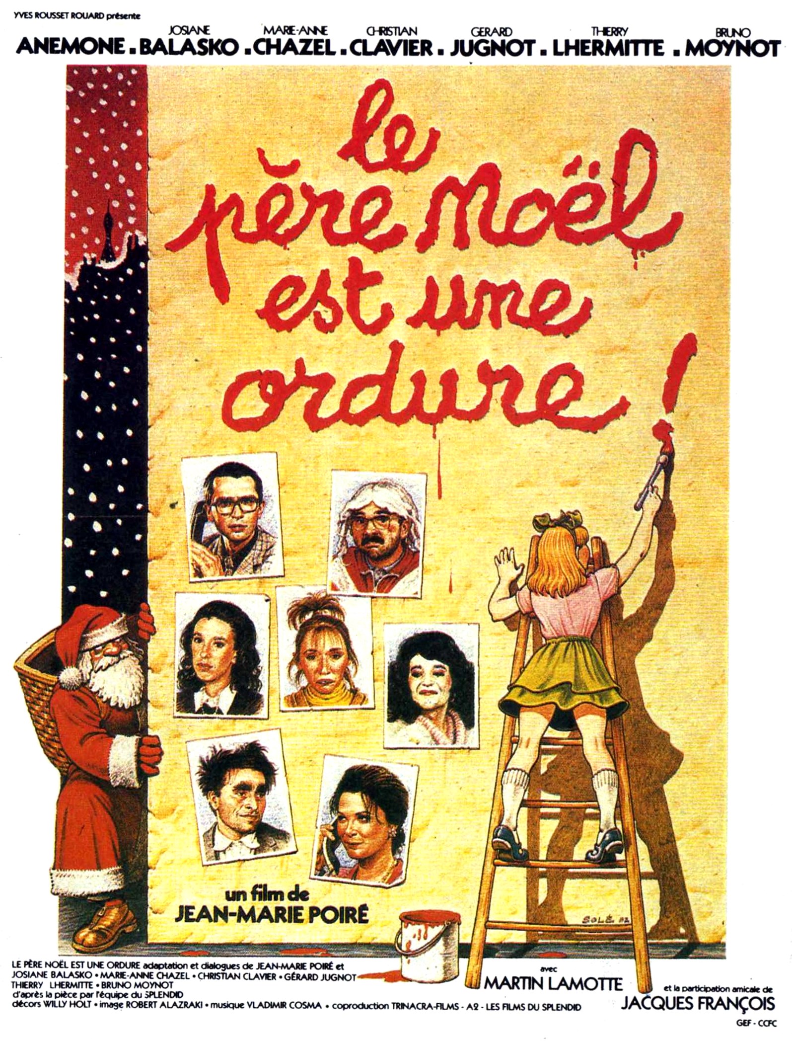 affiche du film Le Père Noël est une ordure