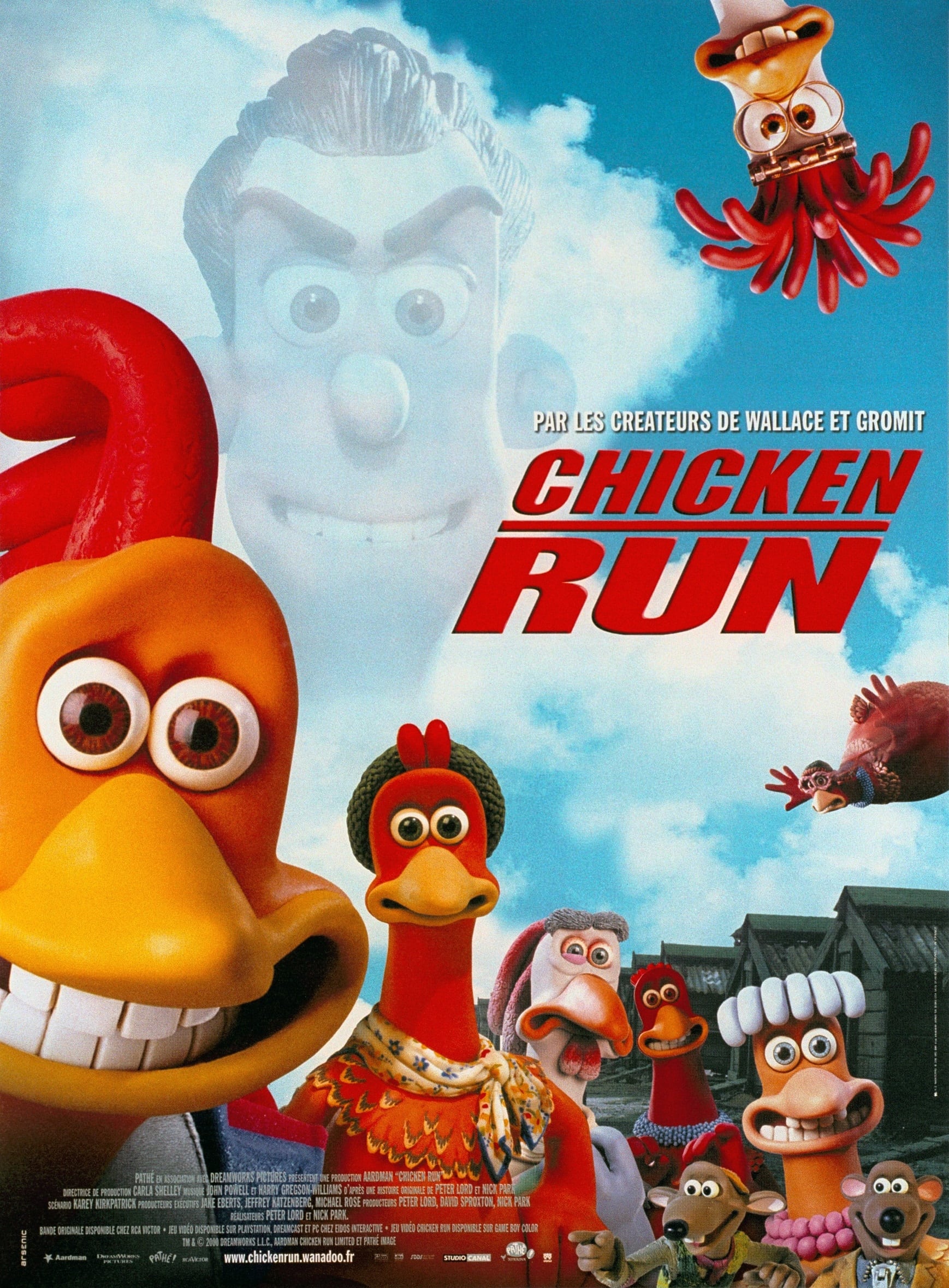 affiche du film Chicken Run