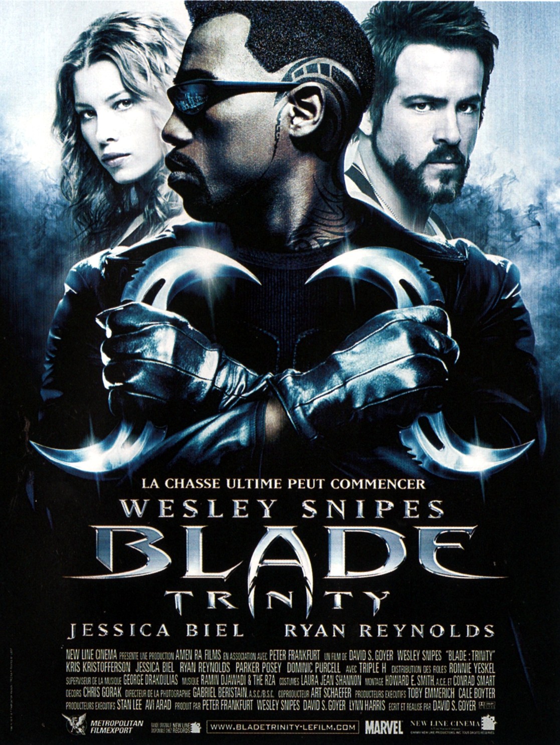 affiche du film Blade : Trinity