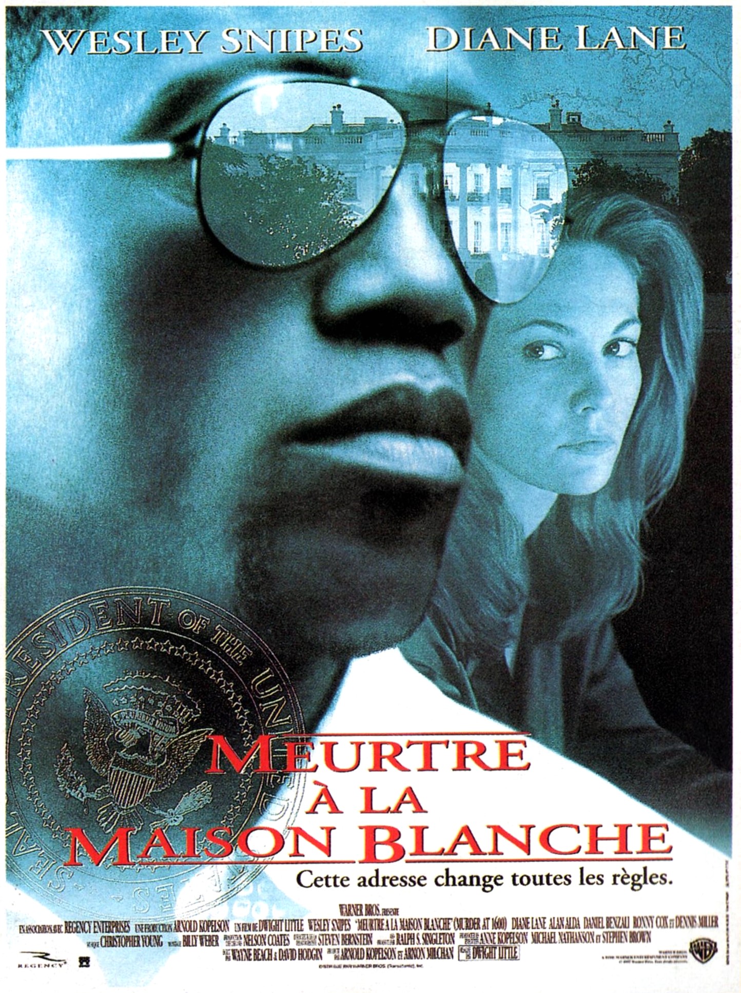 affiche du film Meurtre à la Maison Blanche