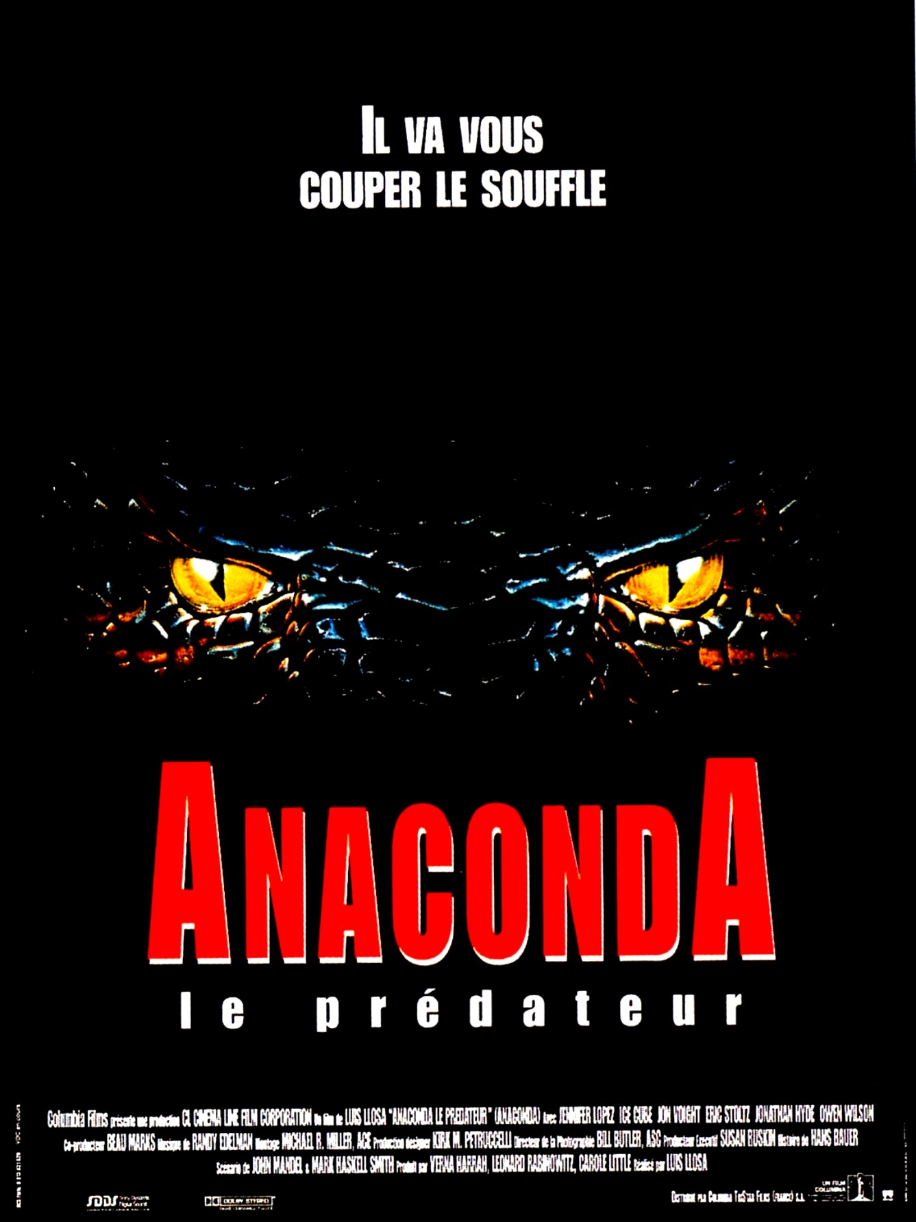 affiche du film Anaconda, le prédateur