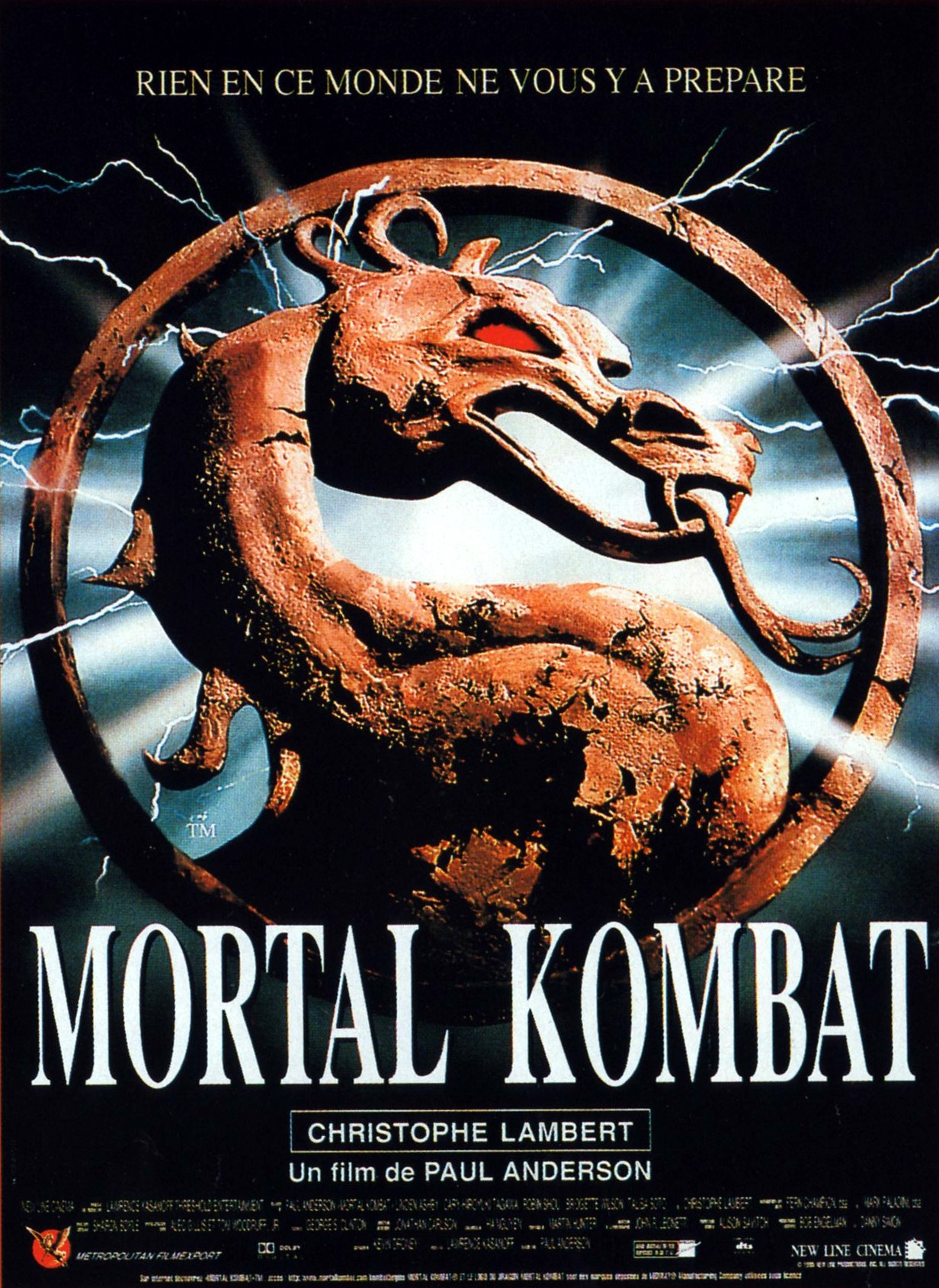 affiche du film Mortal Kombat