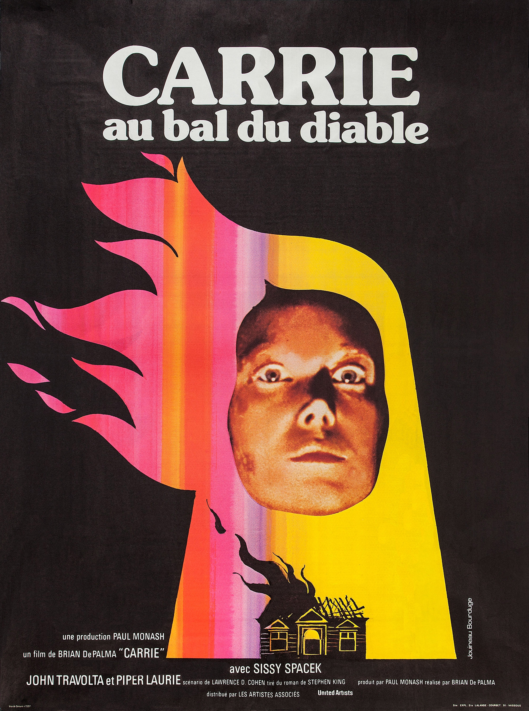 affiche du film Carrie au bal du diable