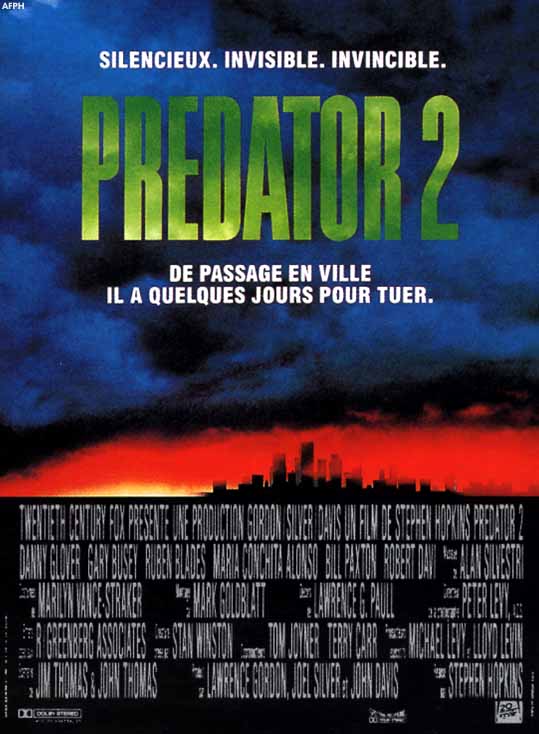 affiche du film Predator 2