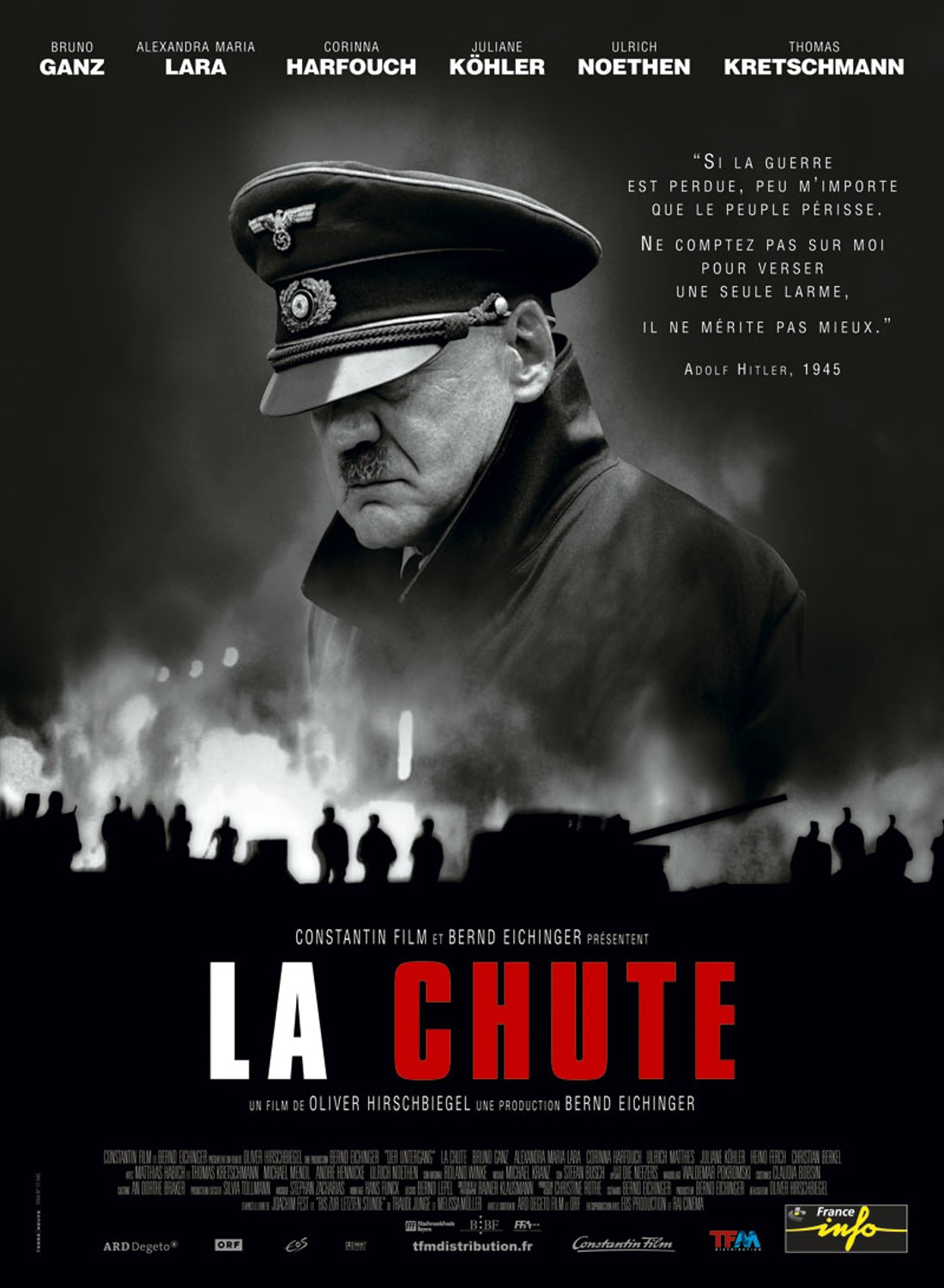 affiche du film La chute