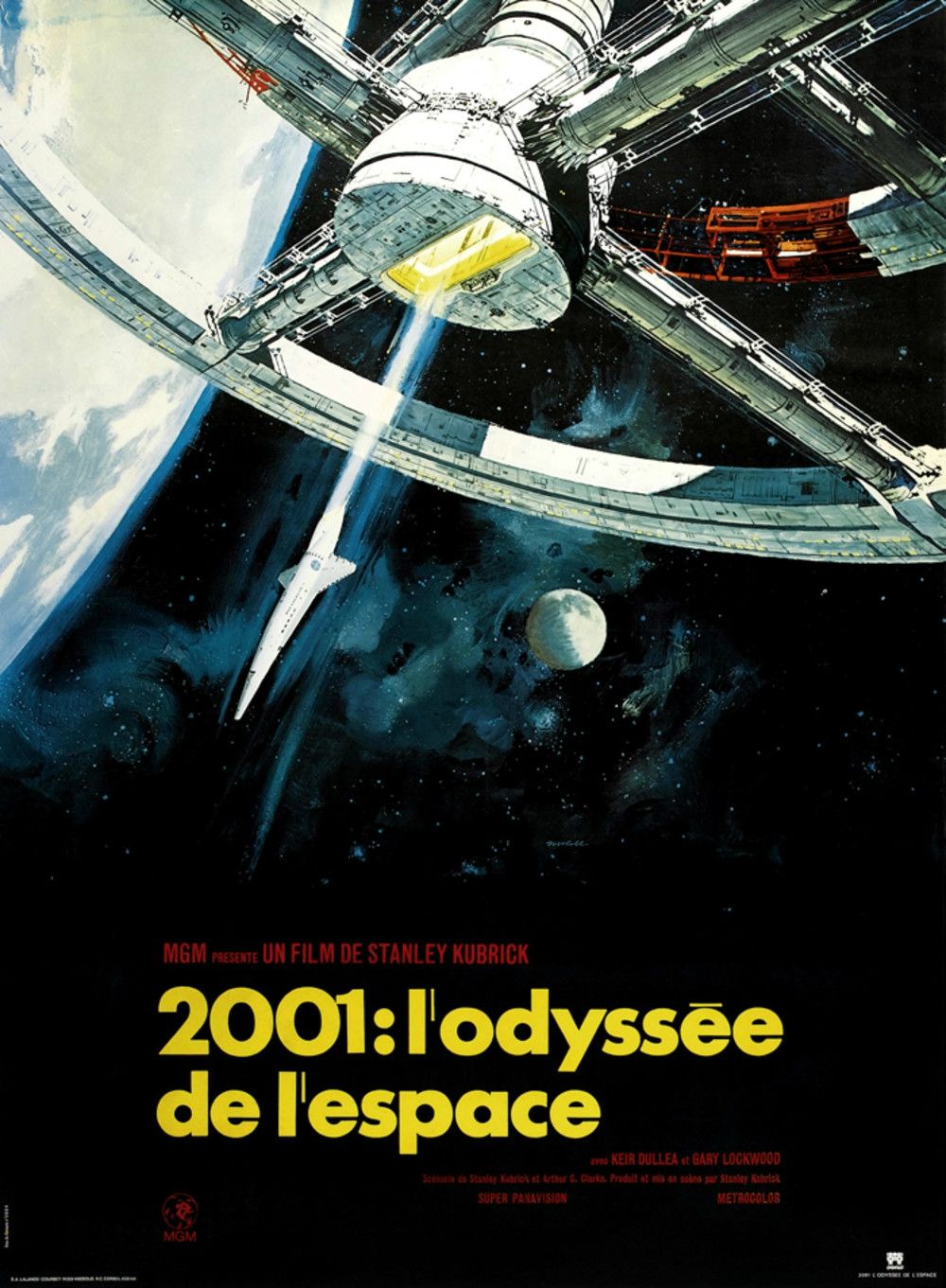 affiche du film 2001: L'Odyssée de l'espace