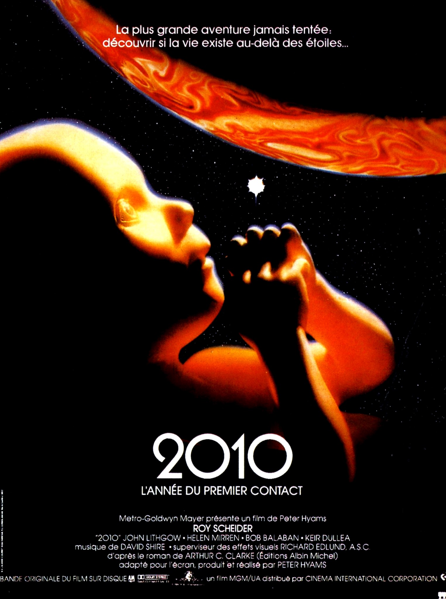 affiche du film 2010 : L'année du premier contact (L'odyssée continue)