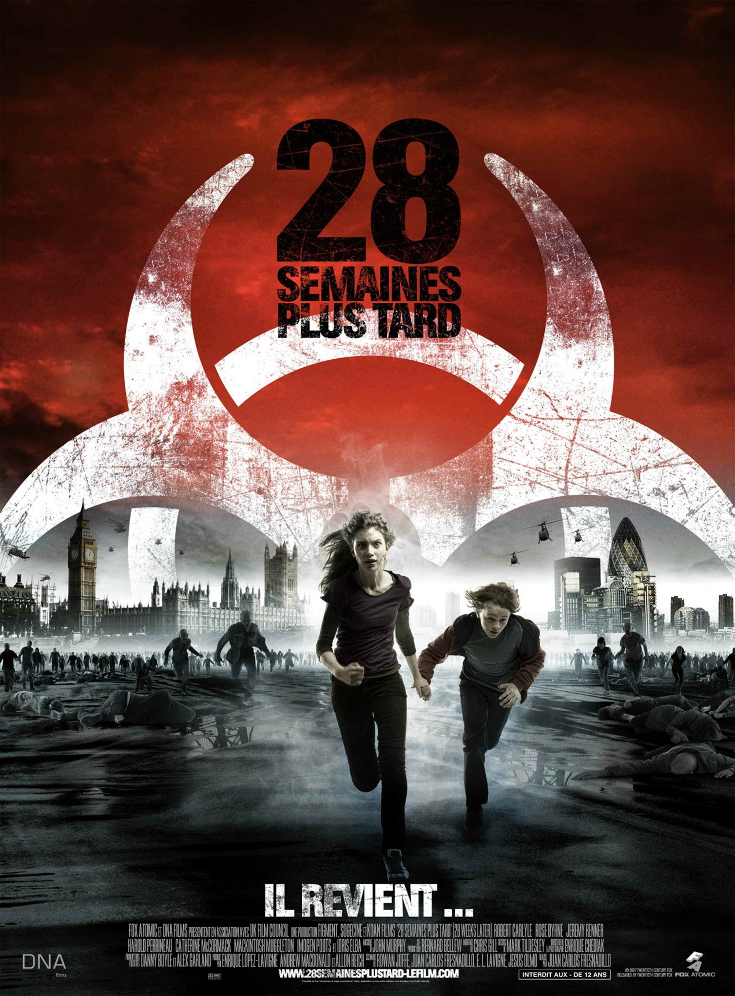 affiche du film 28 semaines plus tard