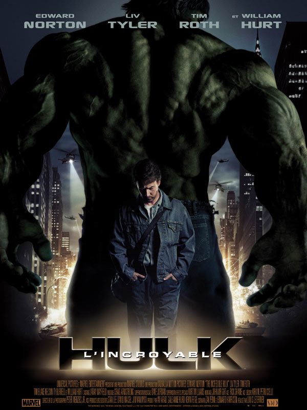 affiche du film L'incroyable Hulk
