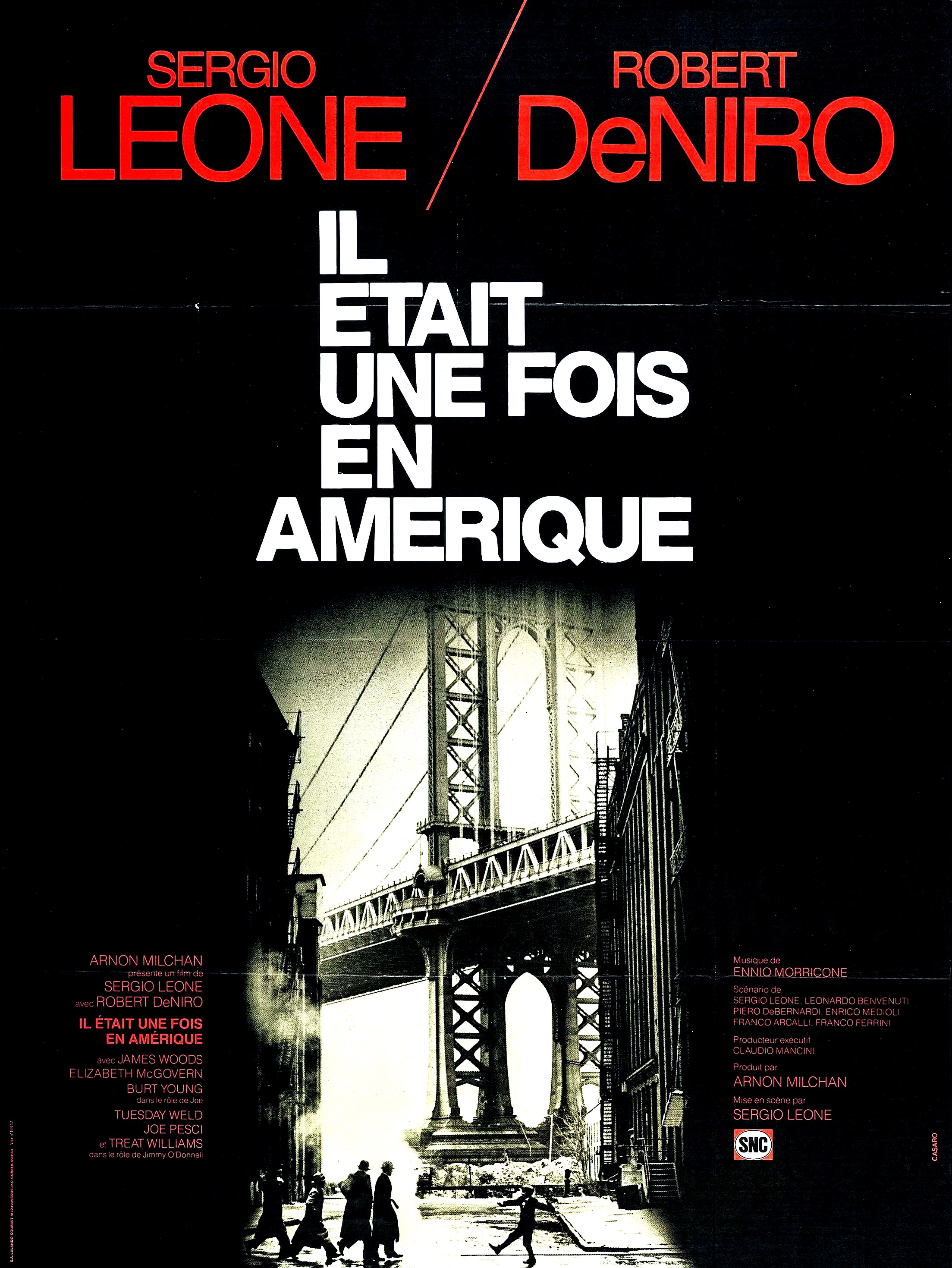 affiche du film Il était une fois en Amérique