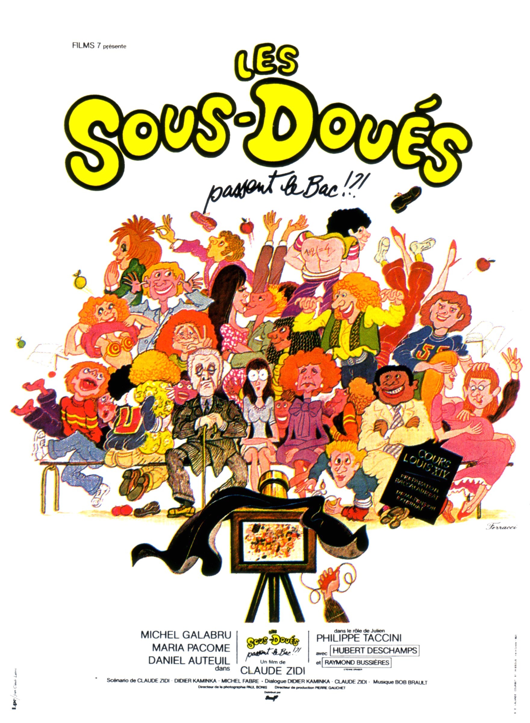 affiche du film Les sous-doués