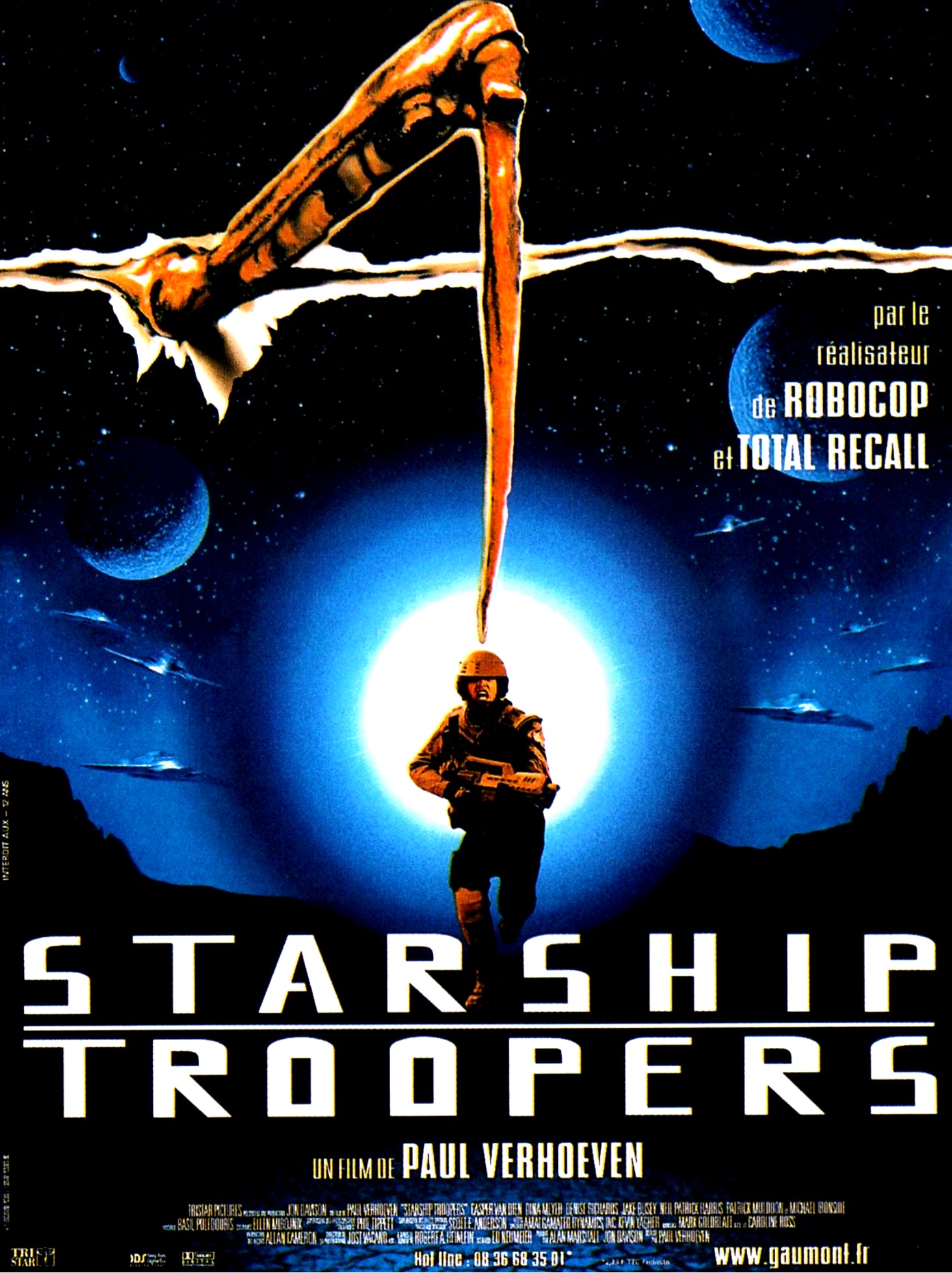 affiche du film Starship Troopers