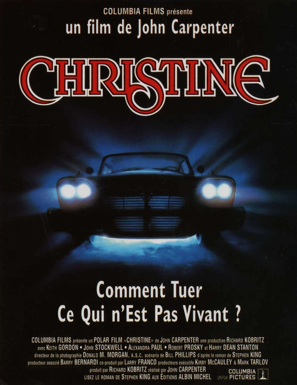 affiche du film Christine