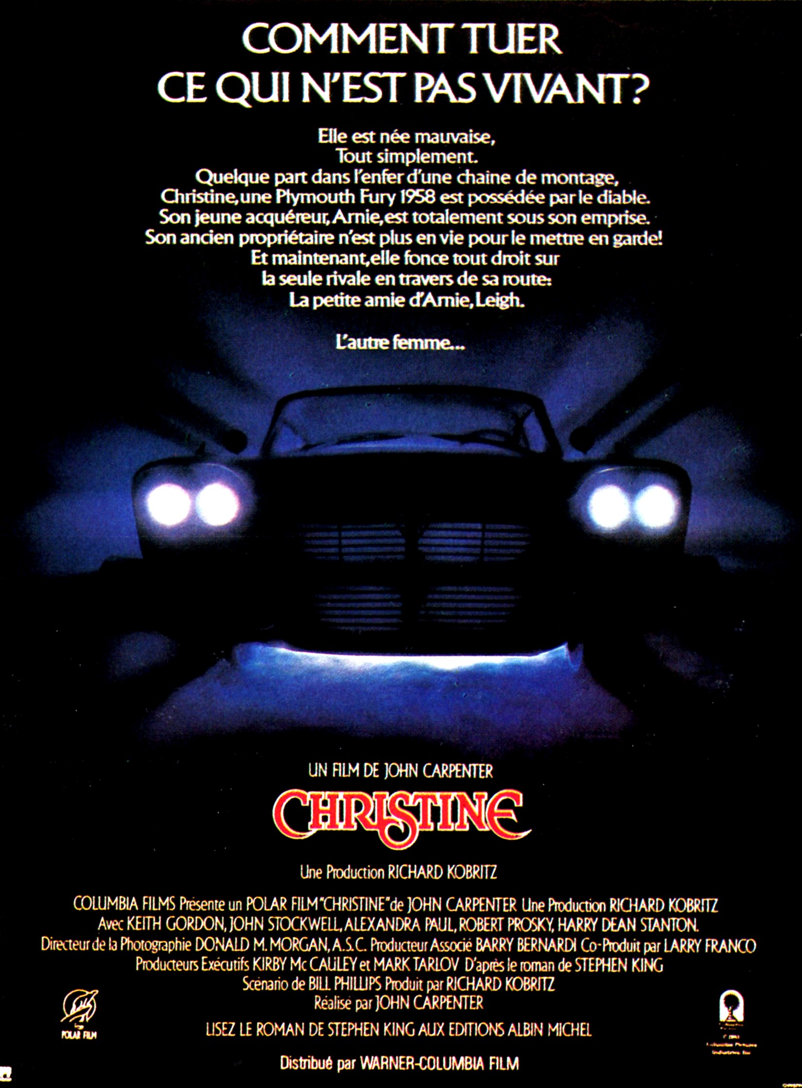 affiche du film Christine