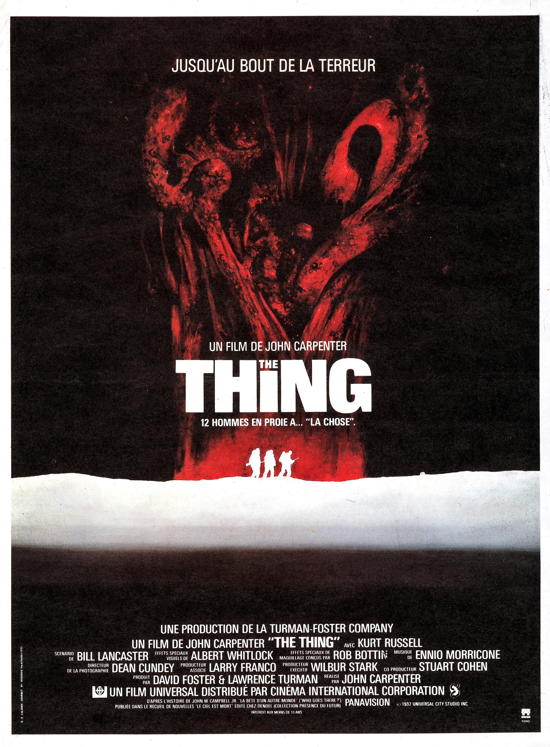 affiche du film The Thing