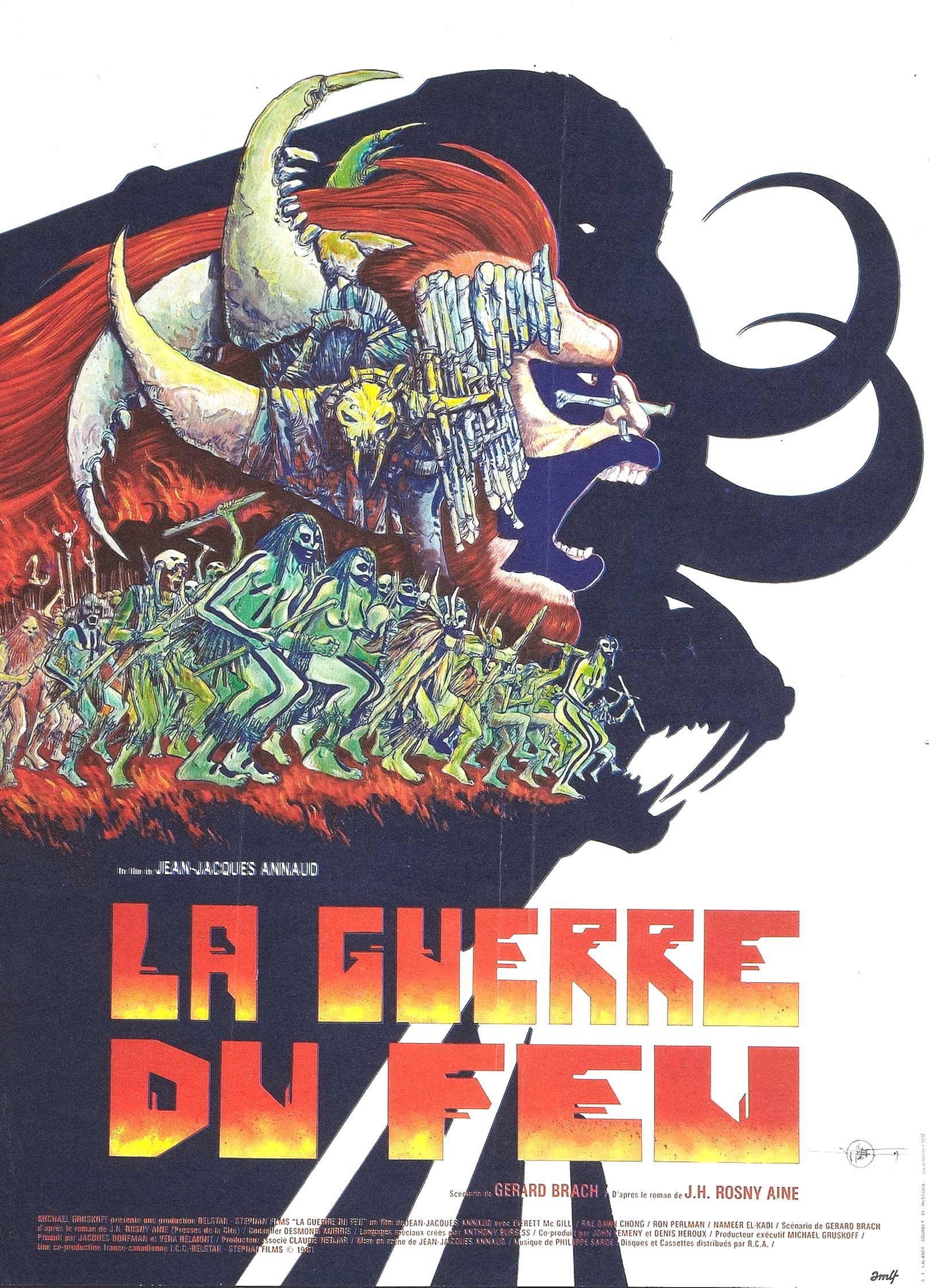 affiche du film La Guerre du feu