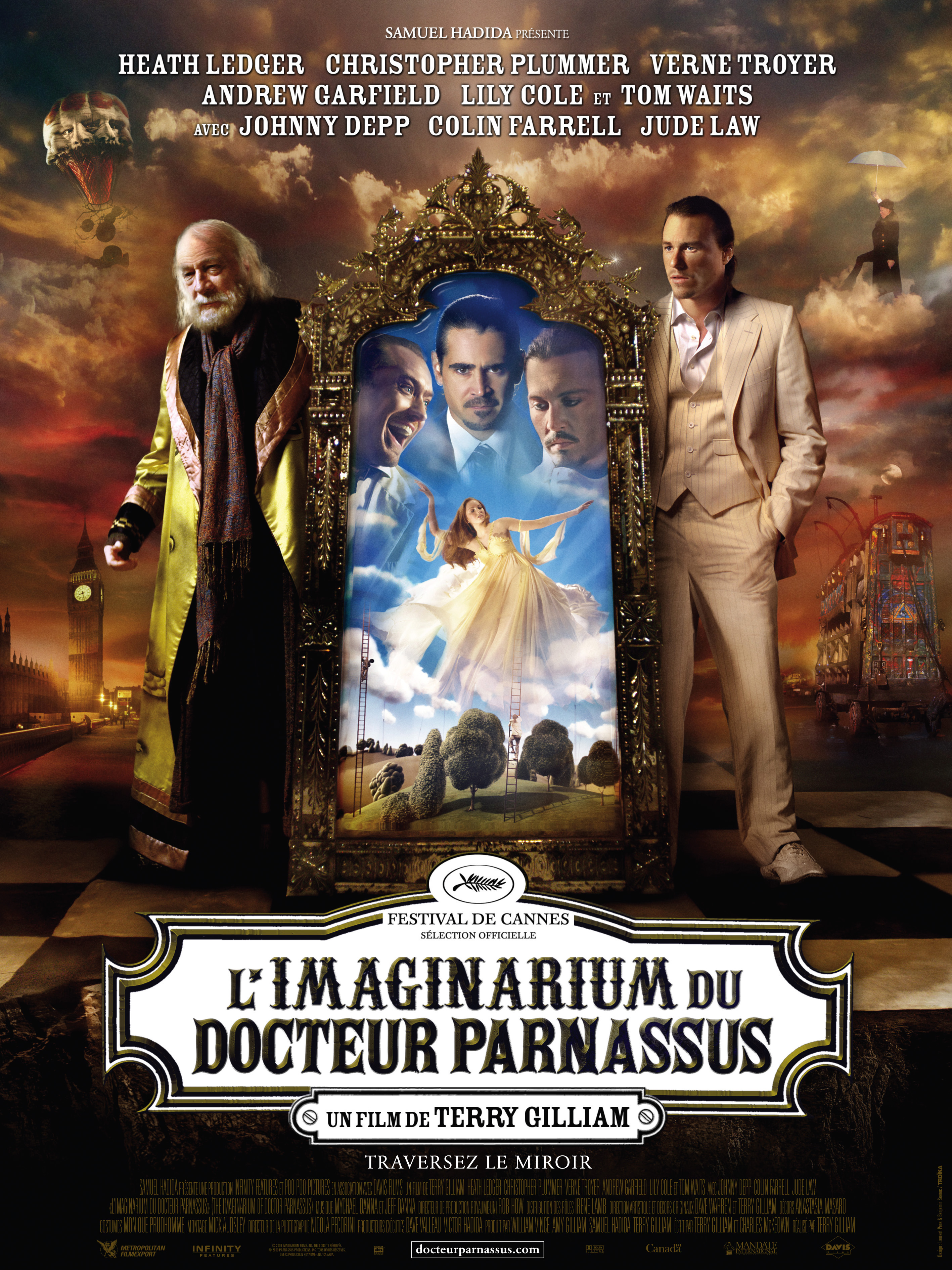 affiche du film L'imaginarium du docteur Parnassus