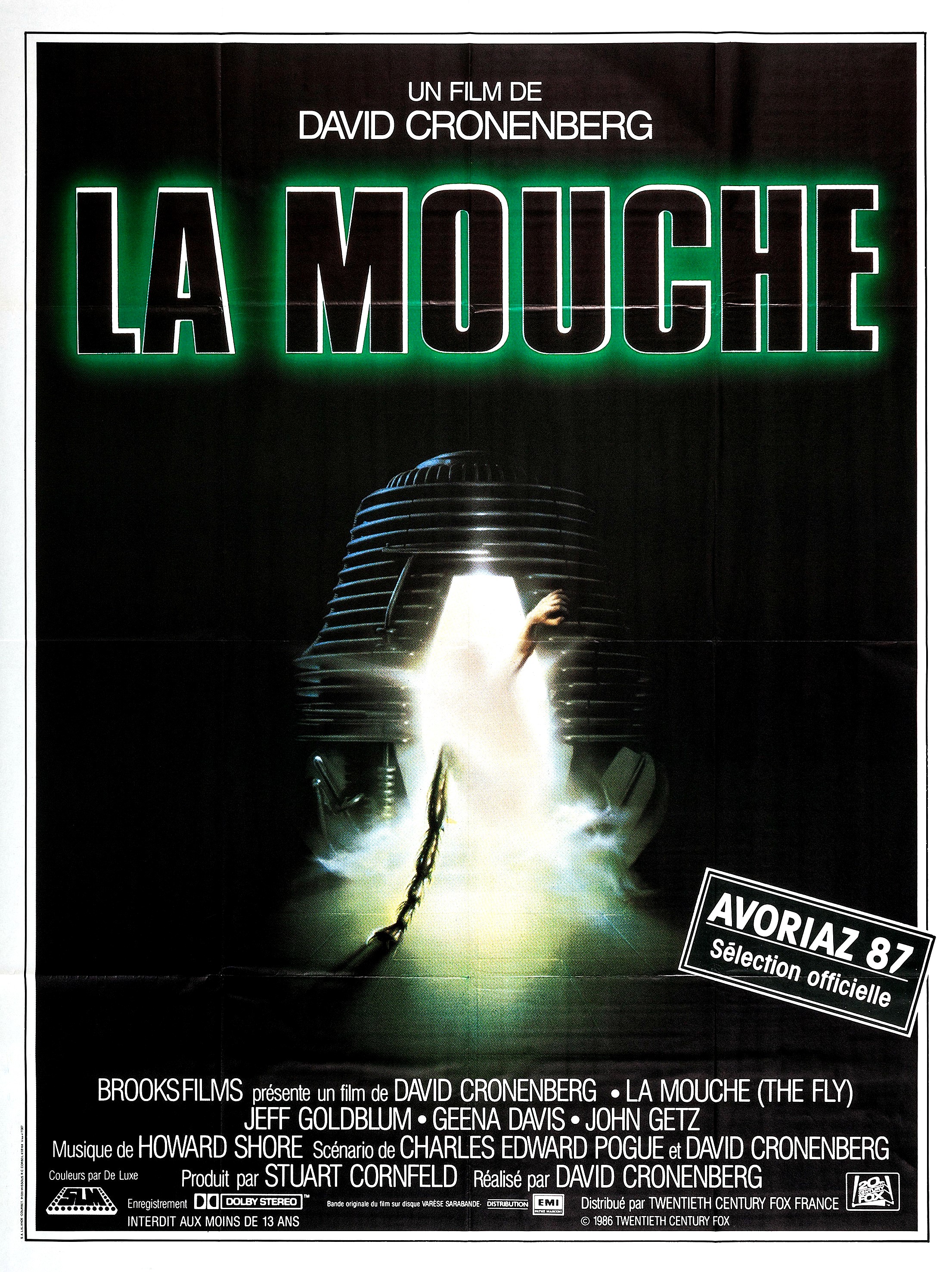 affiche du film La Mouche