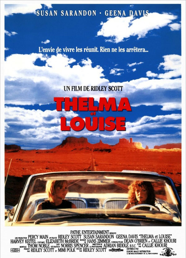 affiche du film Thelma et Louise
