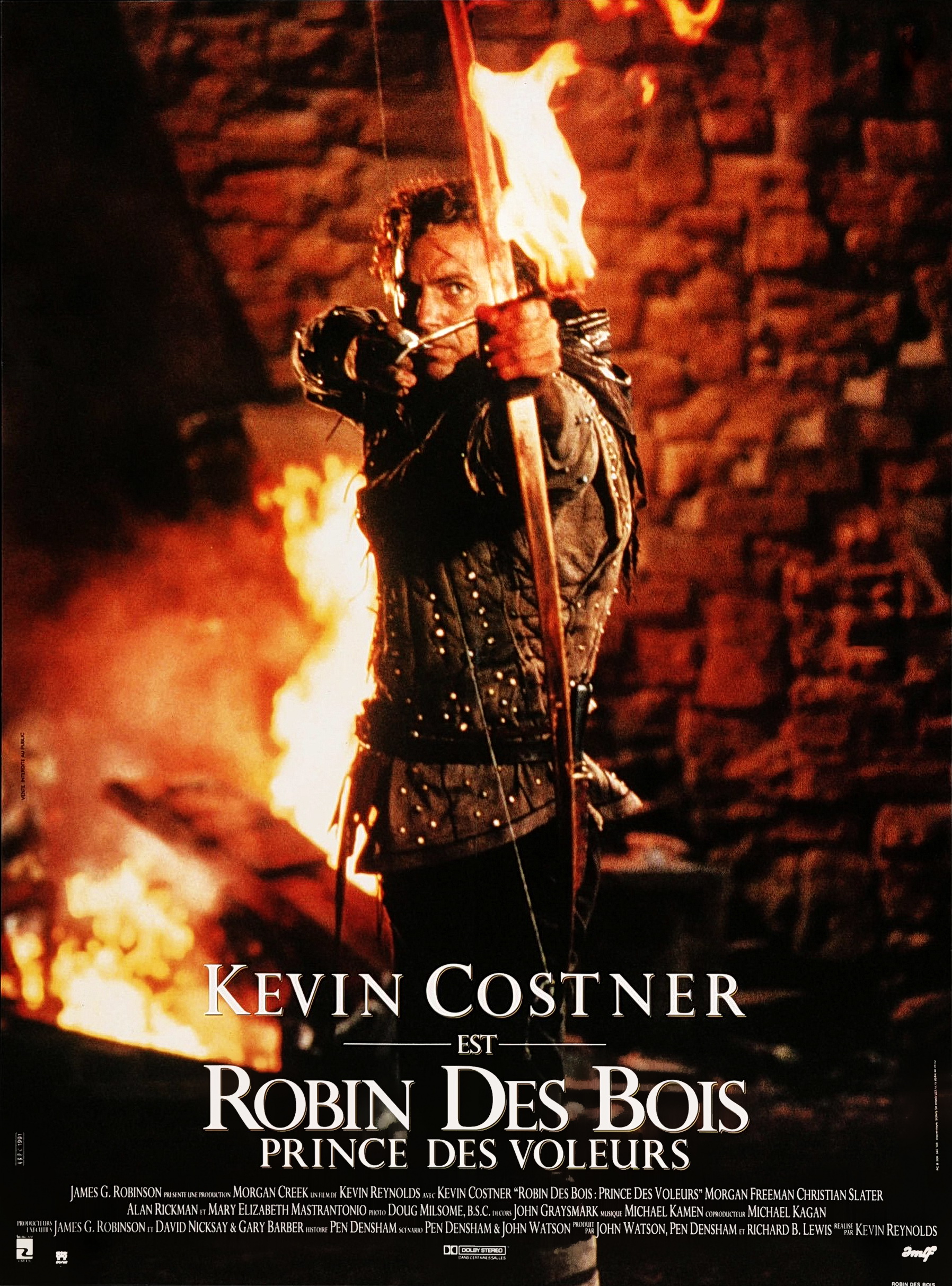 affiche du film Robin des Bois, prince des voleurs