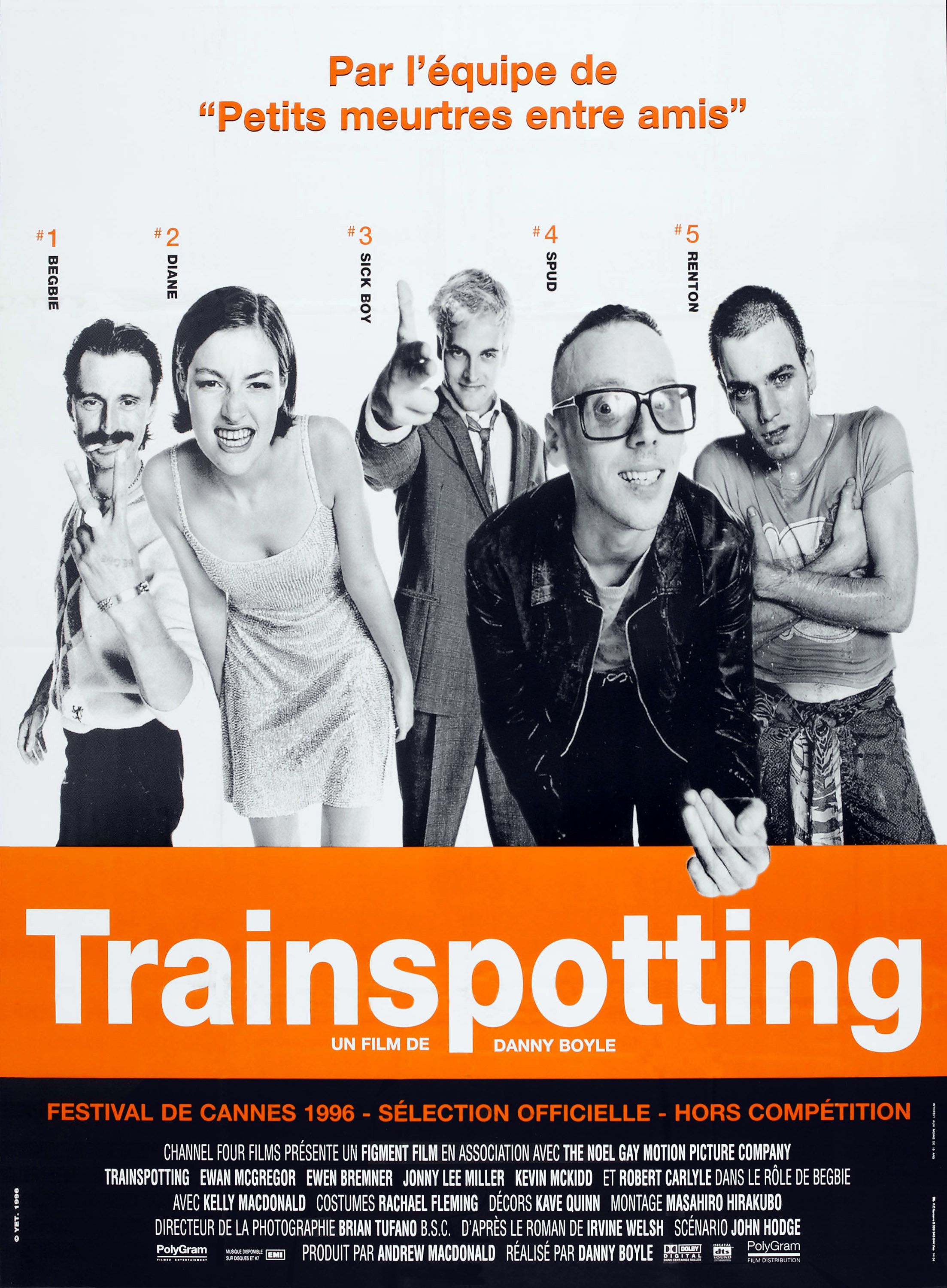 affiche du film Trainspotting