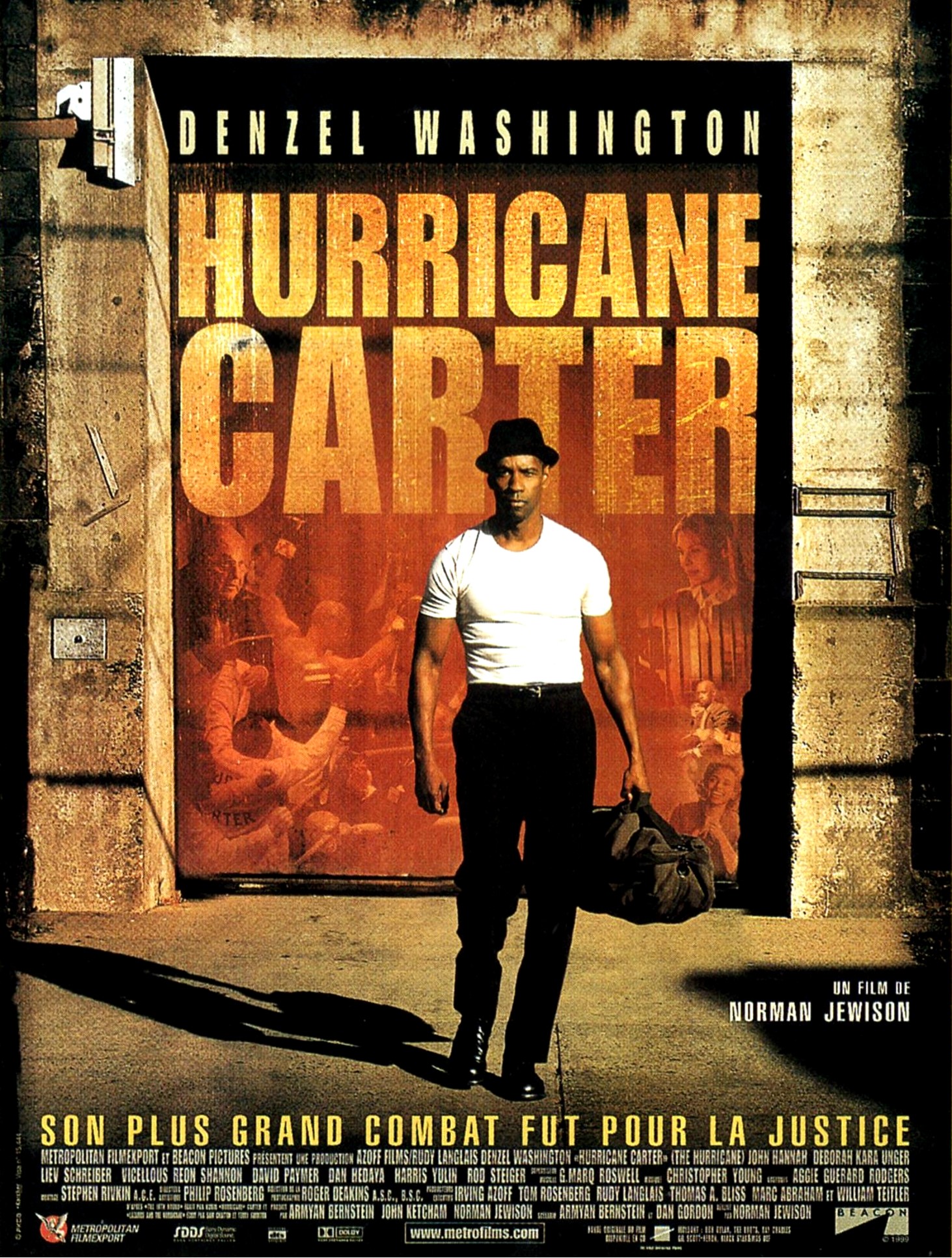 affiche du film Hurricane Carter