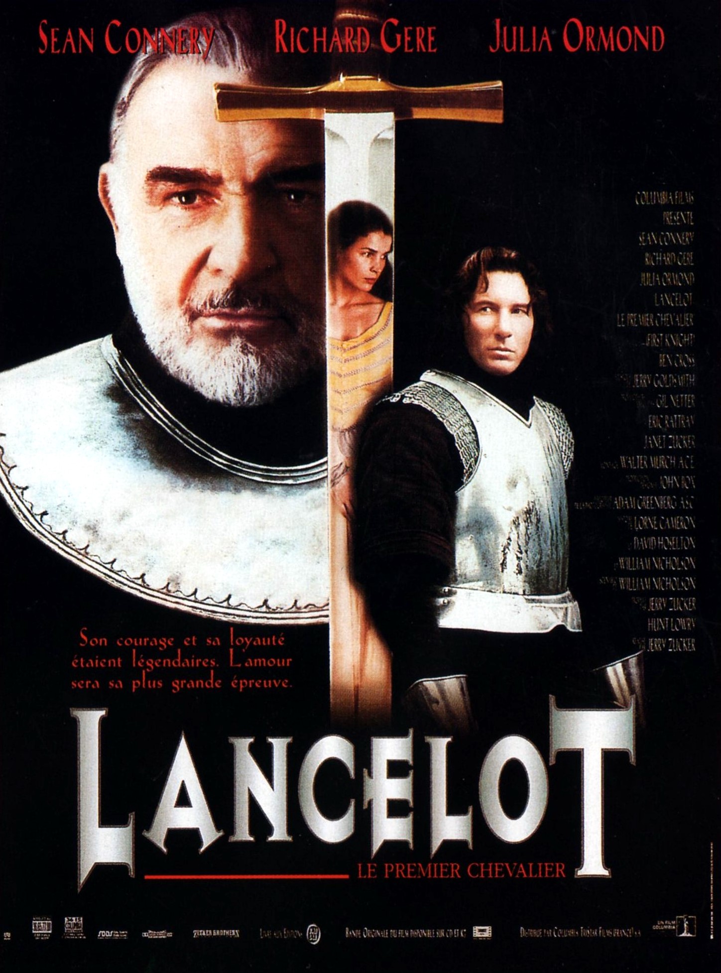 affiche du film Lancelot : Le premier chevalier