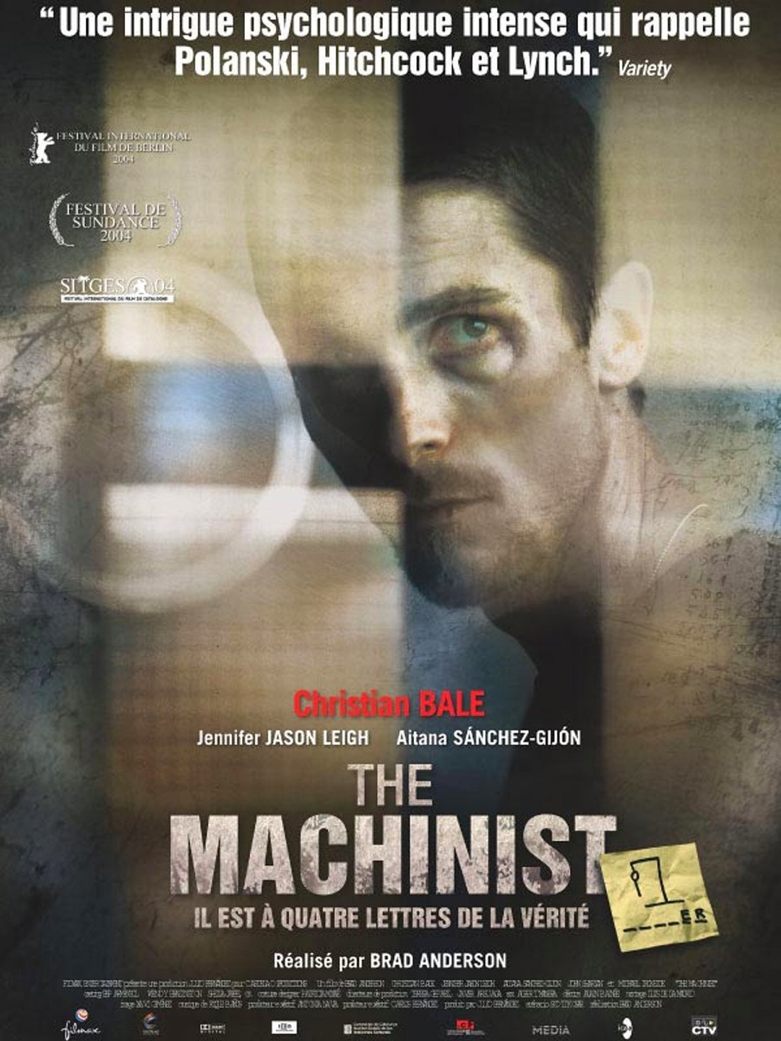 affiche du film The Machinist