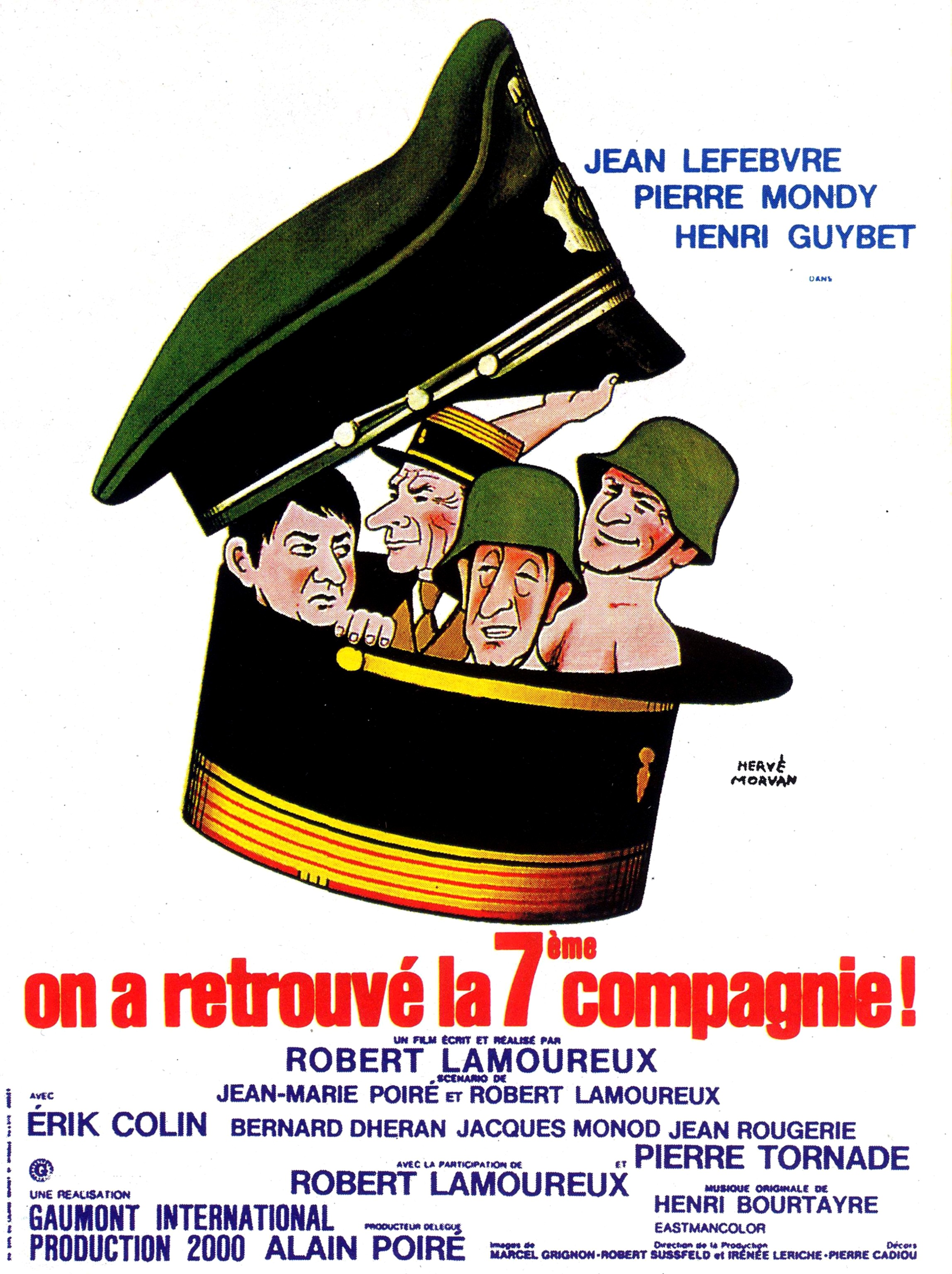 affiche du film On a retrouvé la 7ème Compagnie !