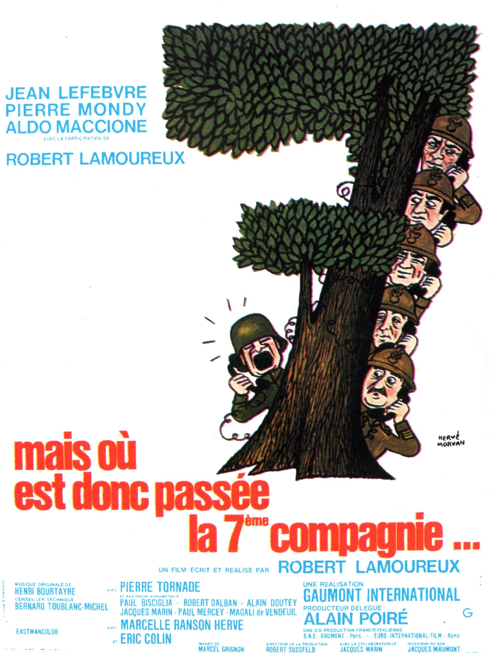 affiche du film Mais où est donc passée la 7ème Compagnie ?