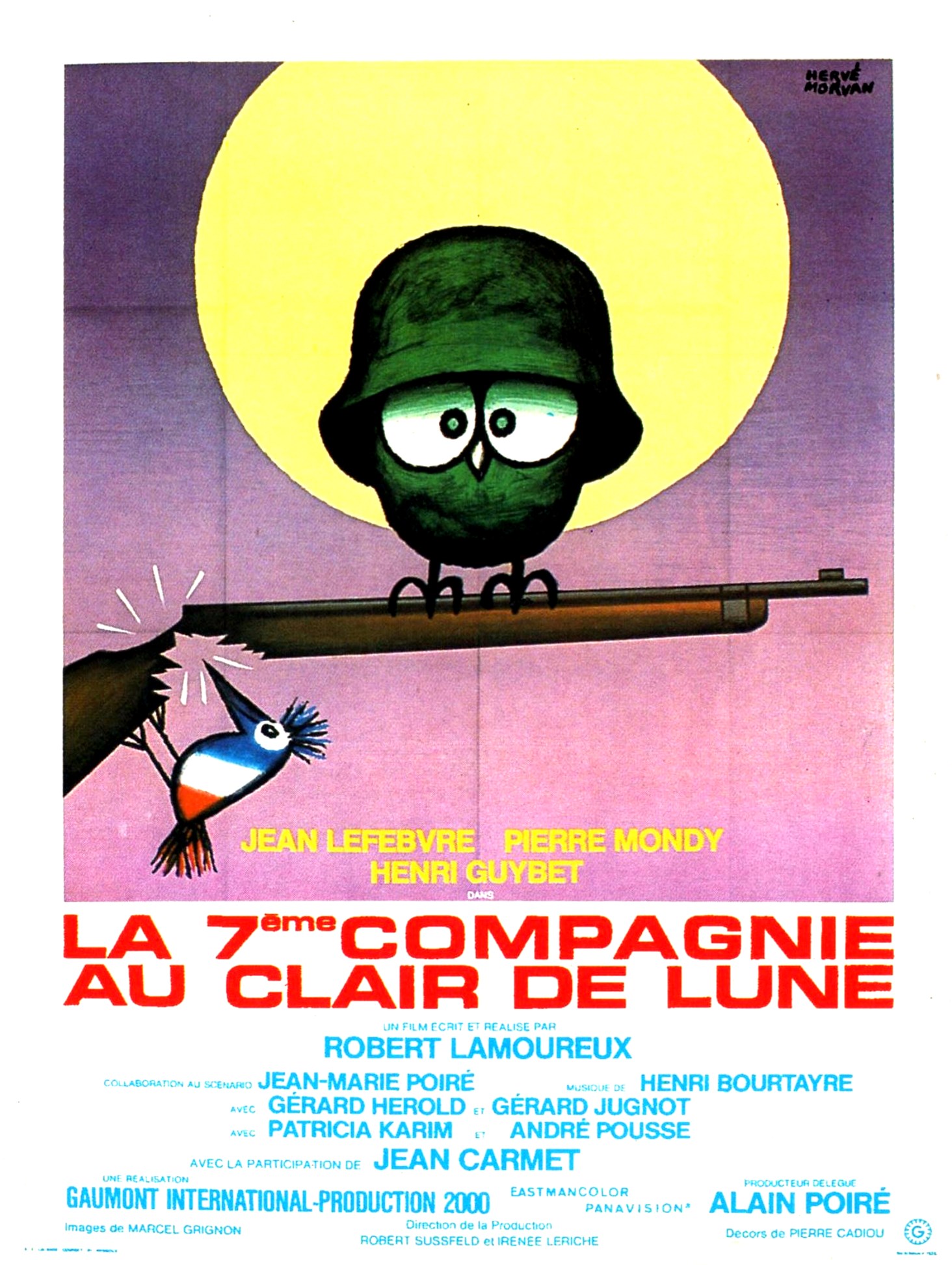 affiche du film La 7ème Compagnie au clair de lune