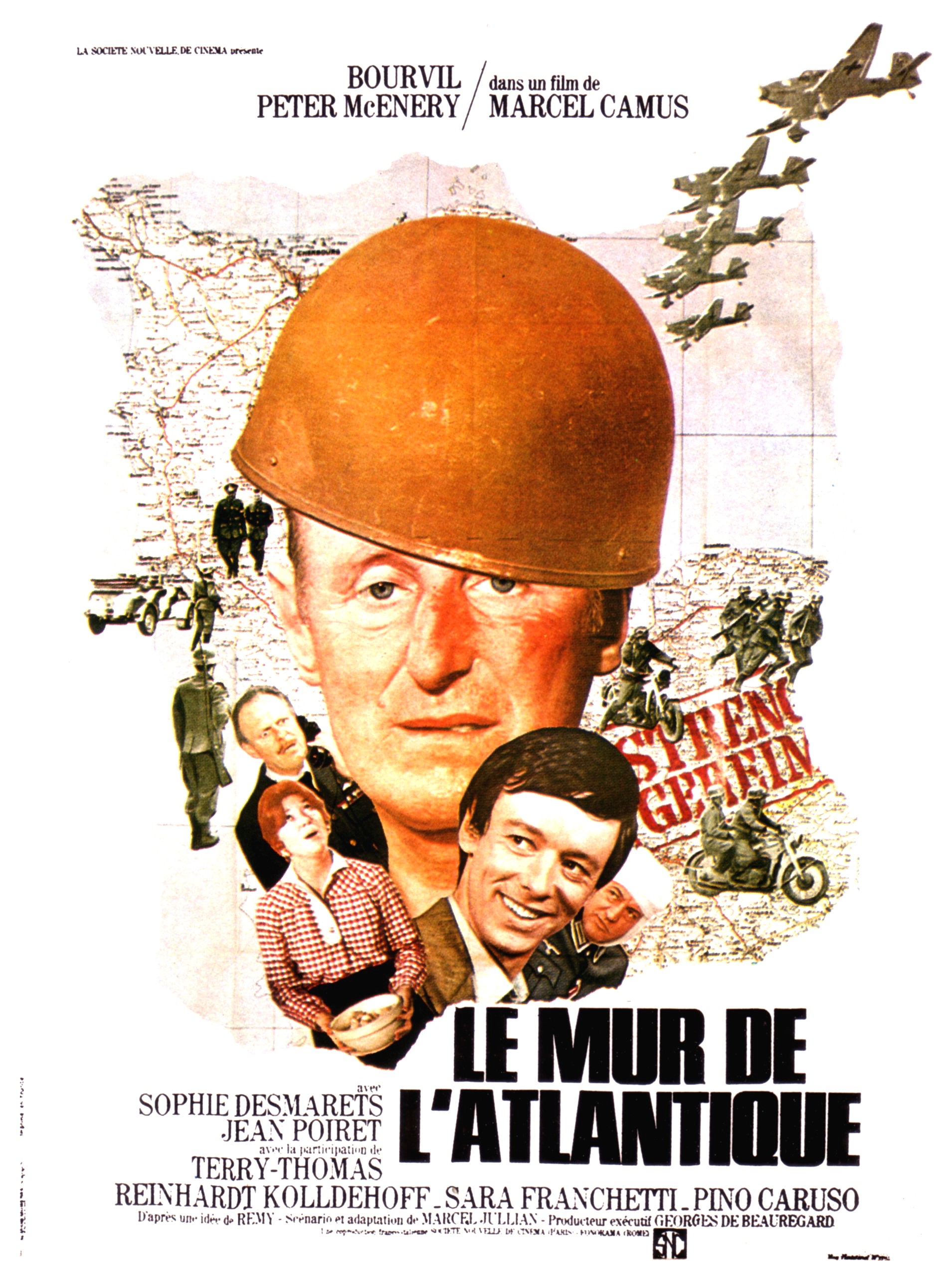 affiche du film Le mur de l'Atlantique