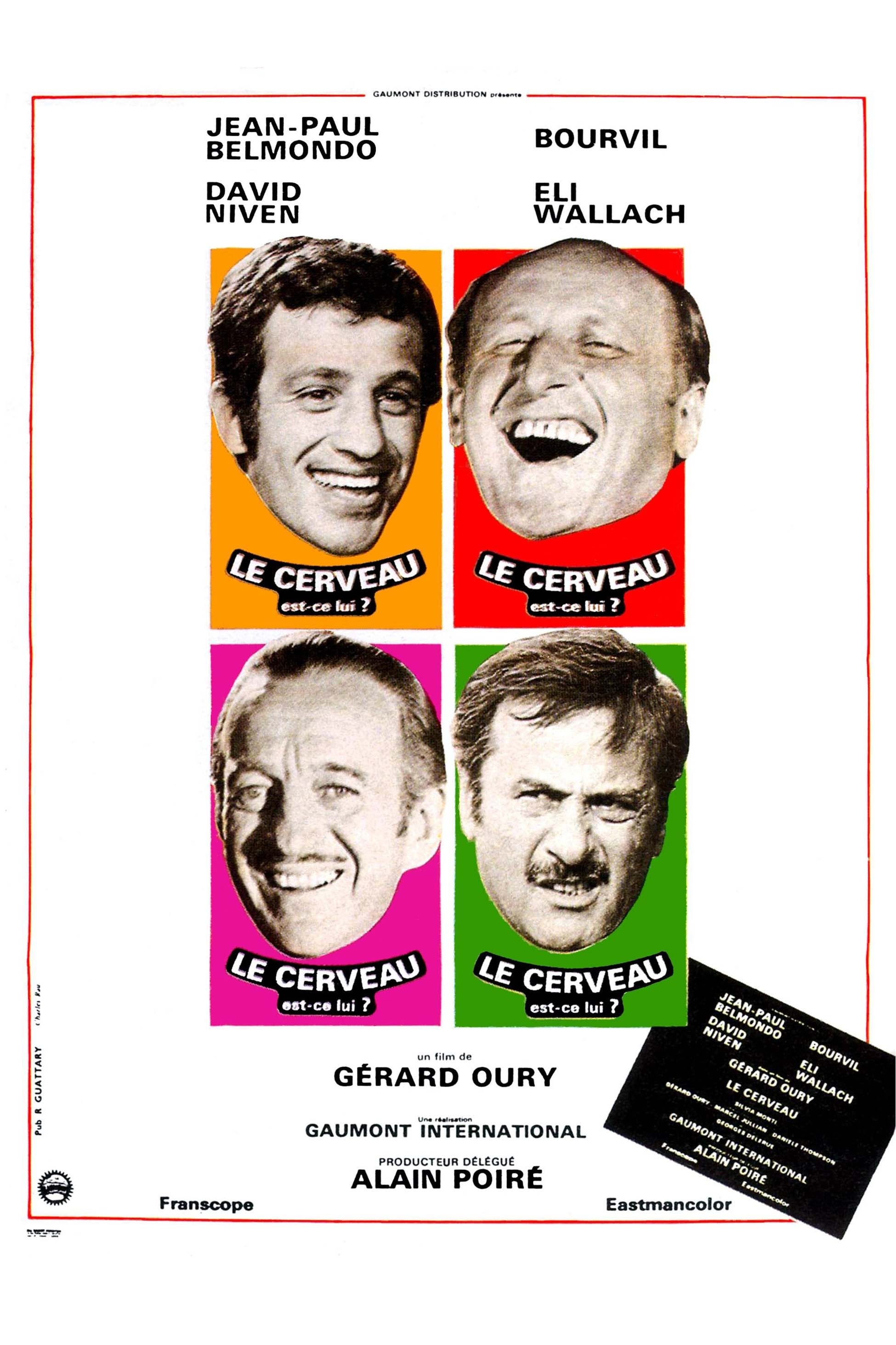 affiche du film Le cerveau