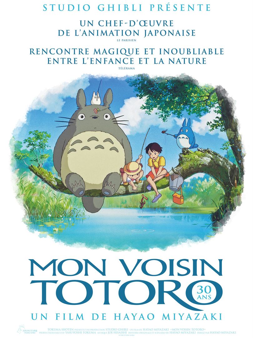 affiche du film Mon Voisin Totoro