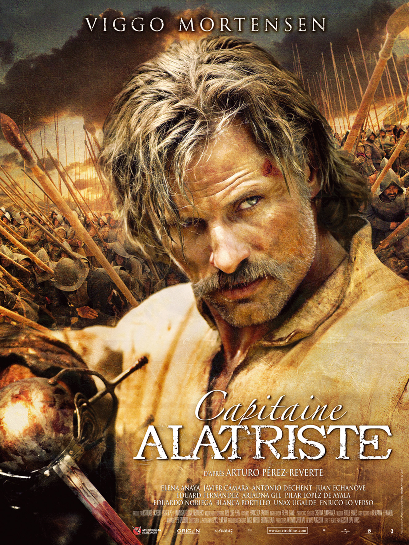 affiche du film Capitaine Alatriste