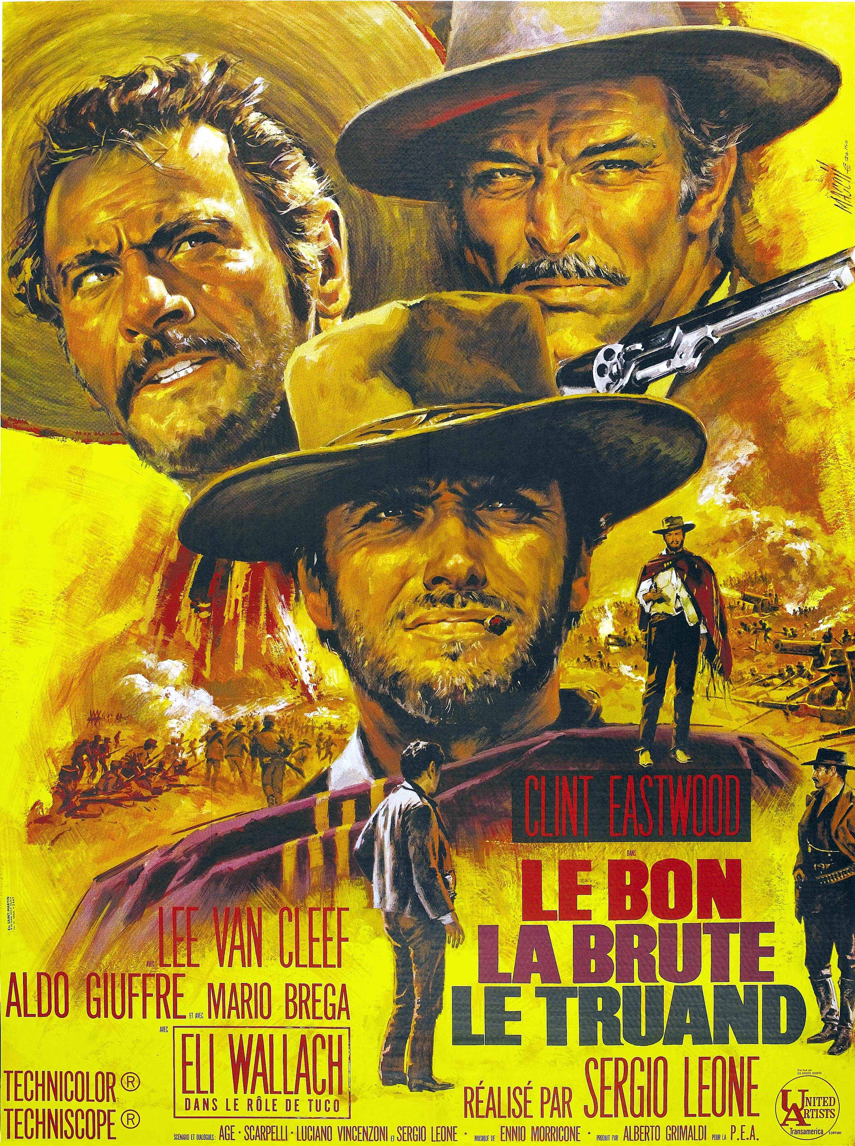 affiche du film Le Bon, la Brute et le Truand