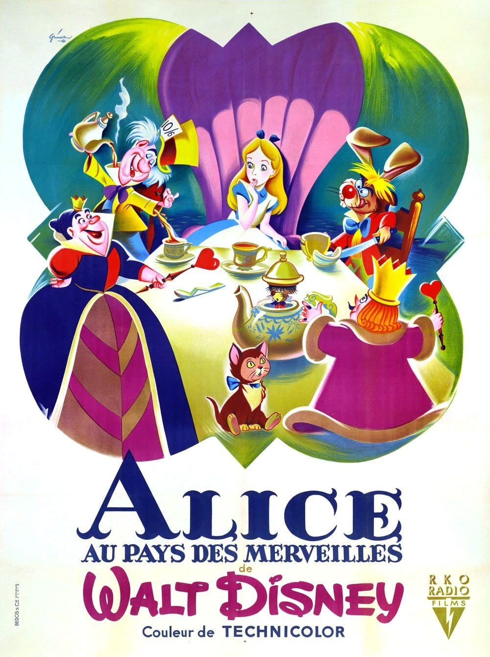 affiche du film Alice au pays des merveilles