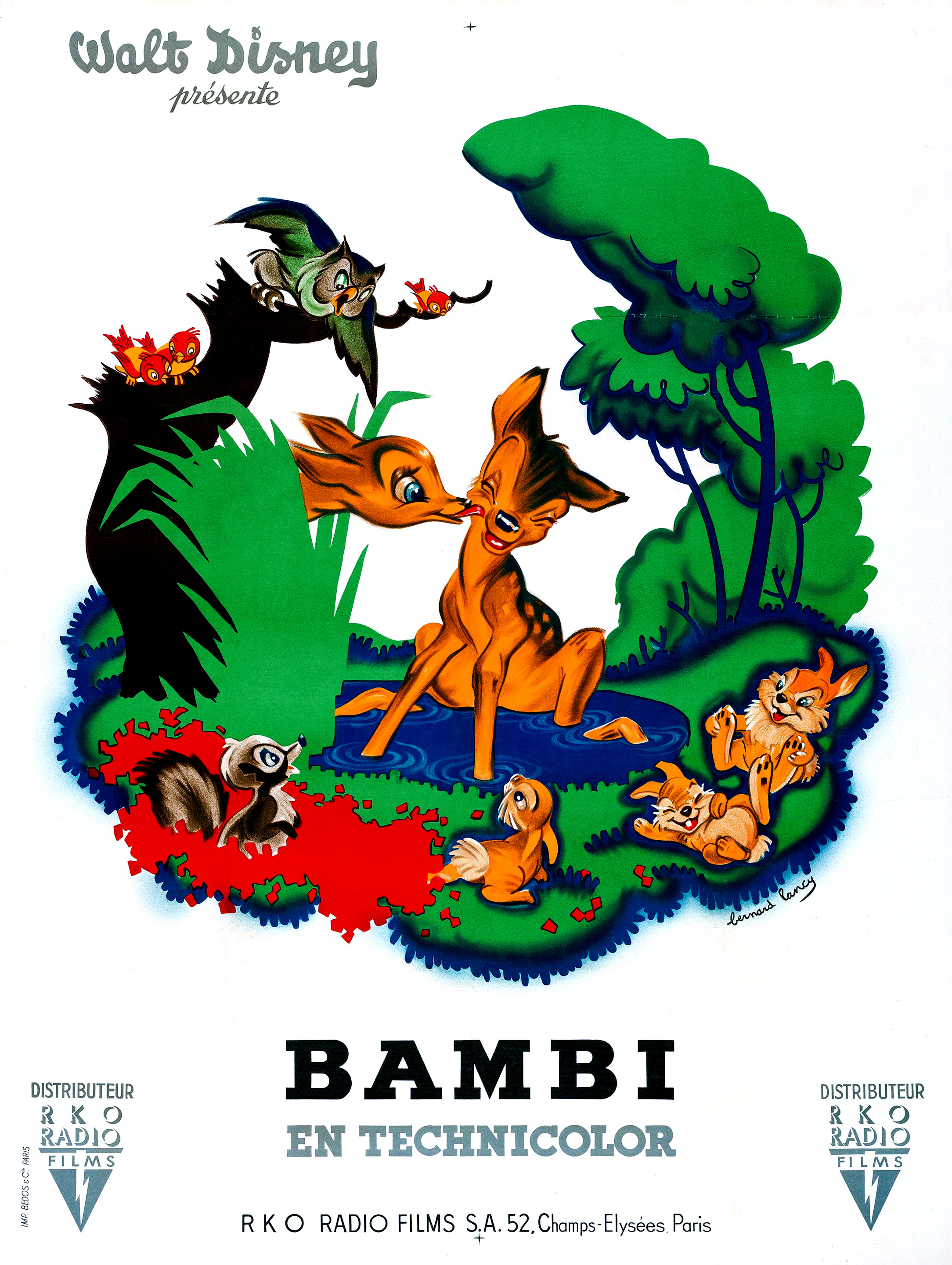 affiche du film Bambi