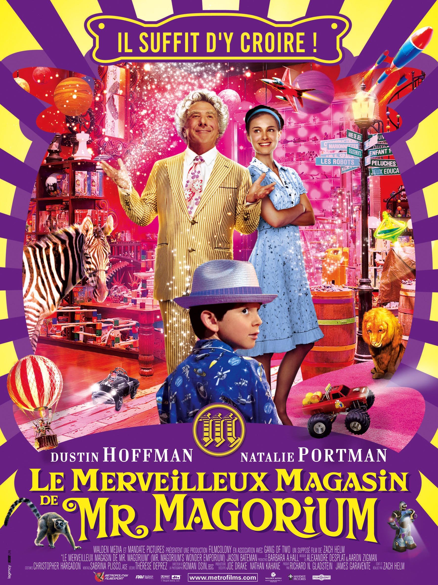 affiche du film Le merveilleux magasin de Mr Magorium