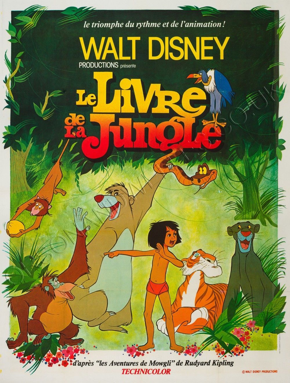 affiche du film Le Livre de la jungle