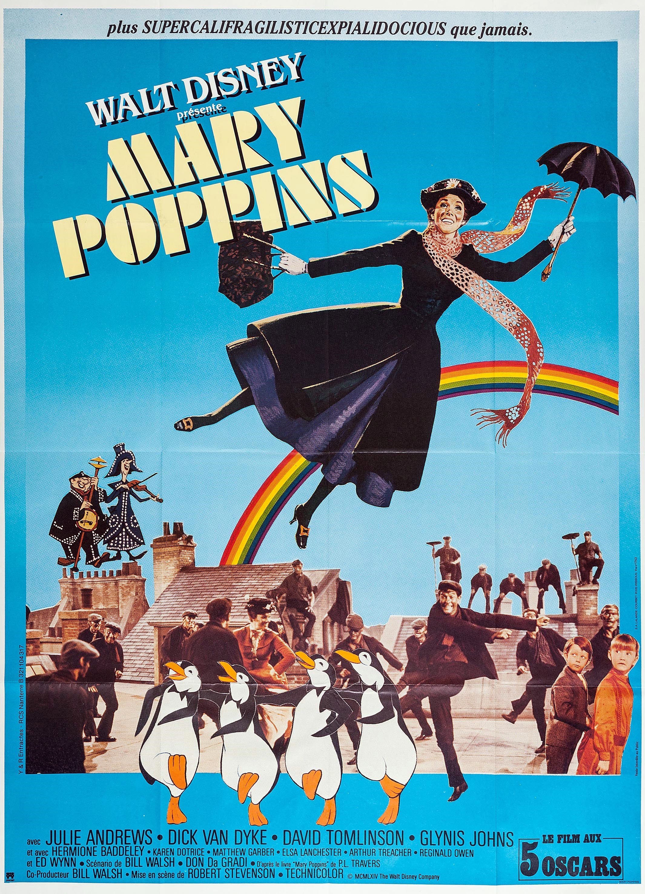 affiche du film Mary Poppins