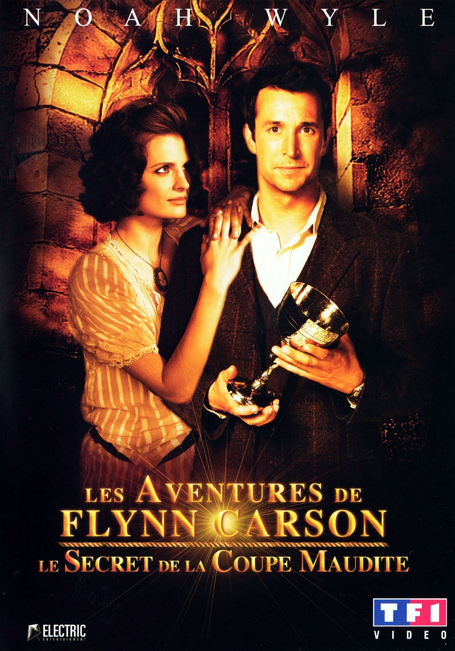 affiche du film Les Aventures de Flynn Carson : Le Secret de la coupe maudite