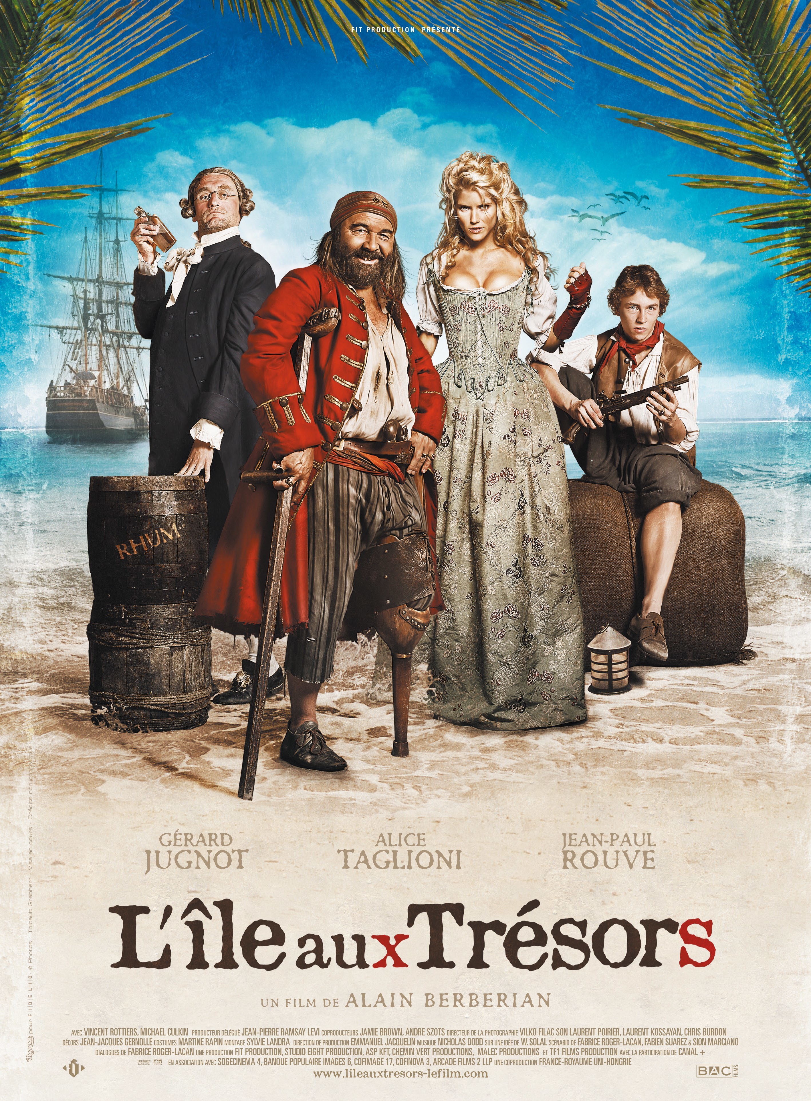 affiche du film L'île aux trésors (2007)