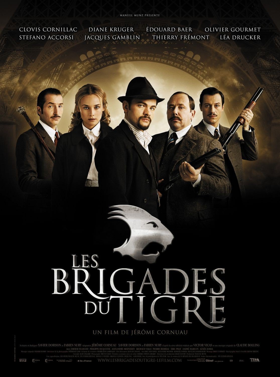 affiche du film Les brigades du Tigre