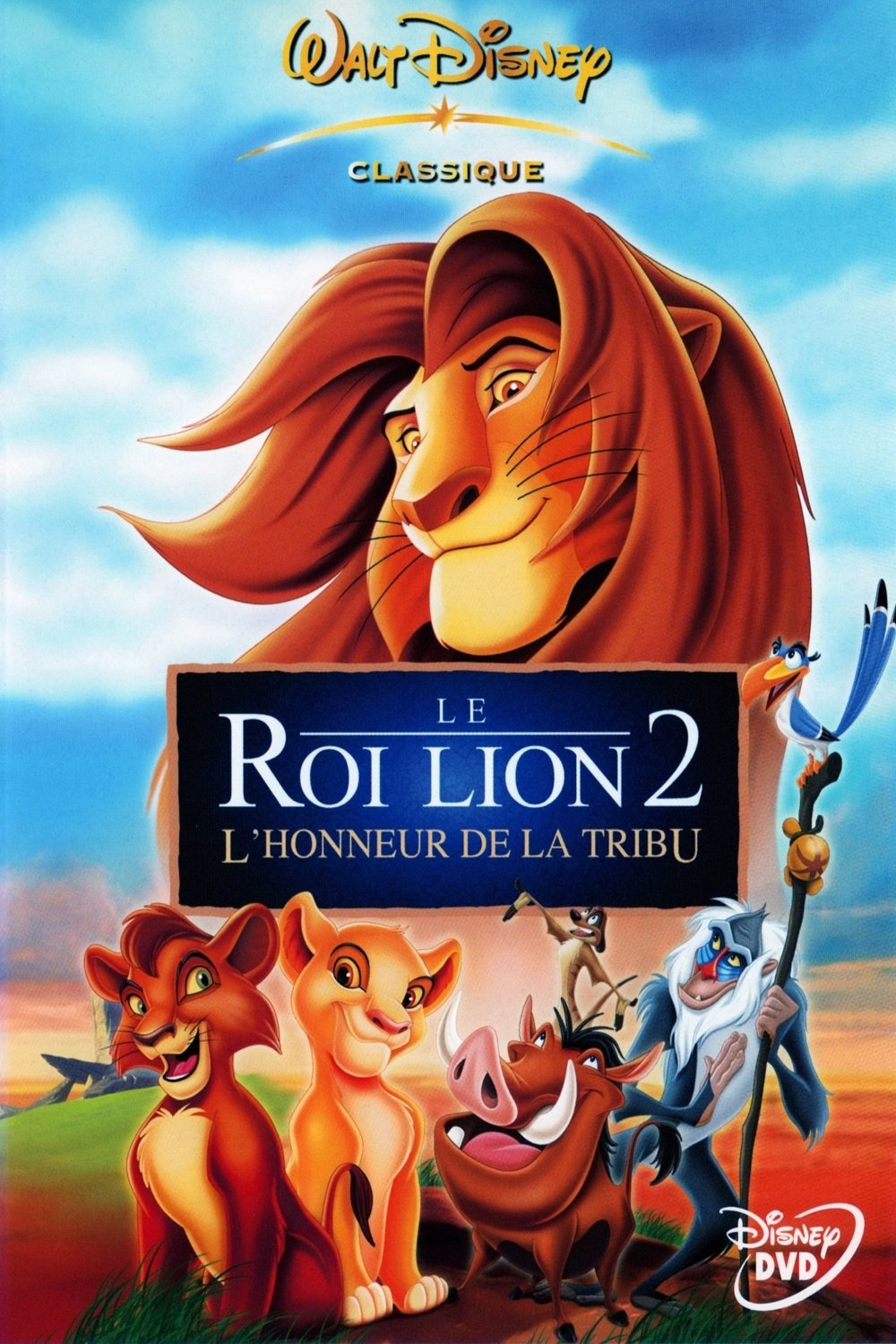 affiche du film Le Roi Lion 2 : L'Honneur de la tribu
